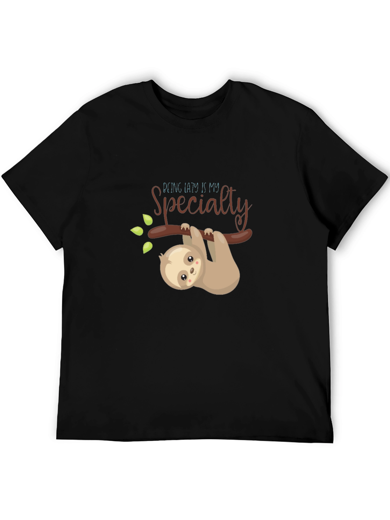 Lazy Sloth Graphic Tee - My Specialty T-Shirt