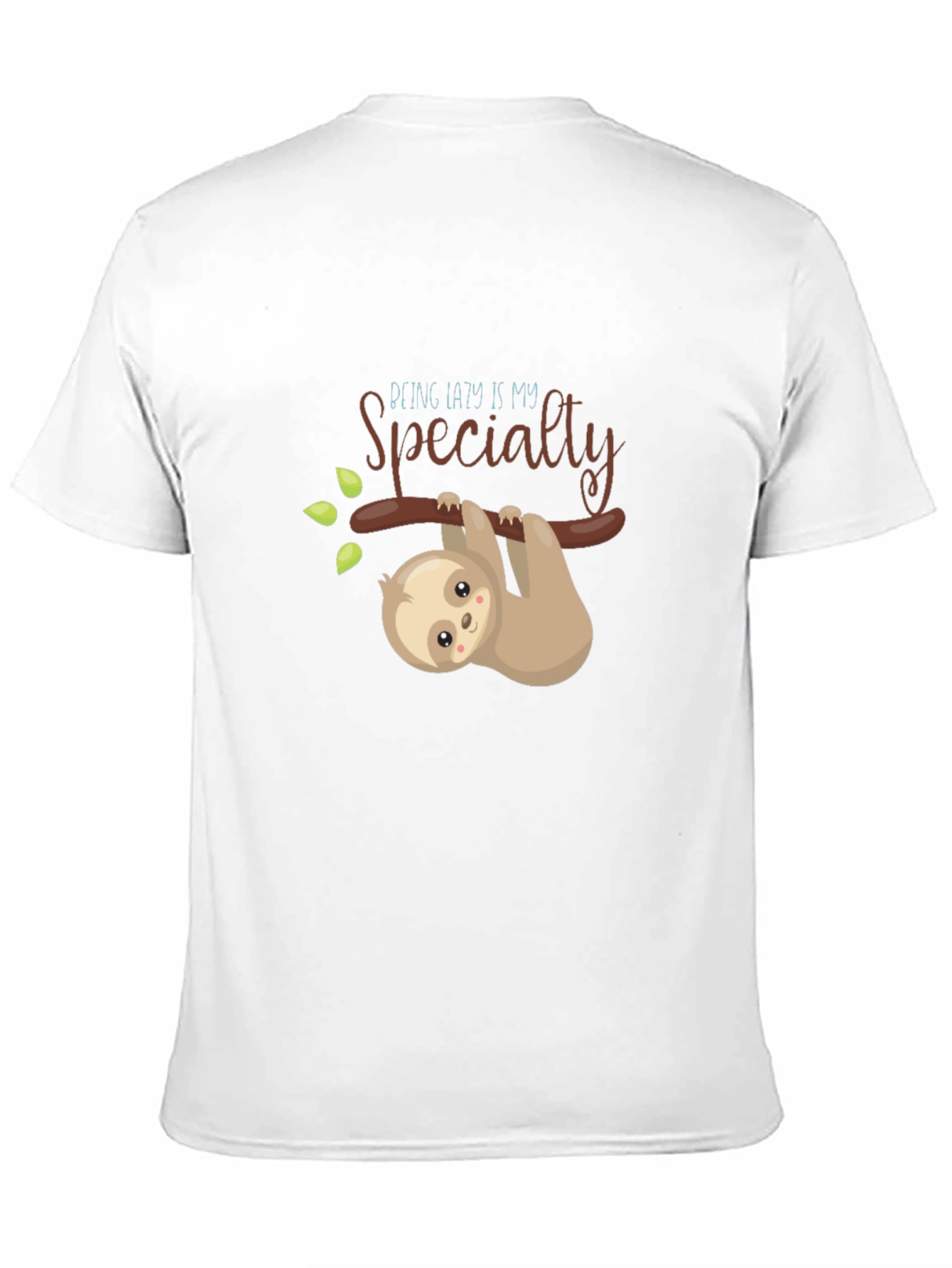 Lazy Sloth Graphic Tee - My Specialty T-Shirt