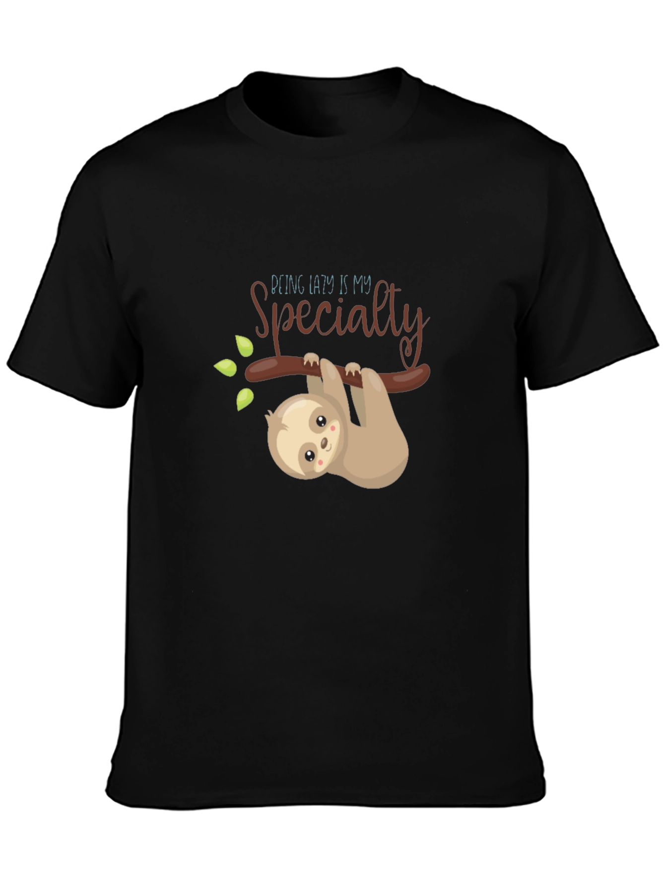 Lazy Sloth Graphic Tee - My Specialty T-Shirt