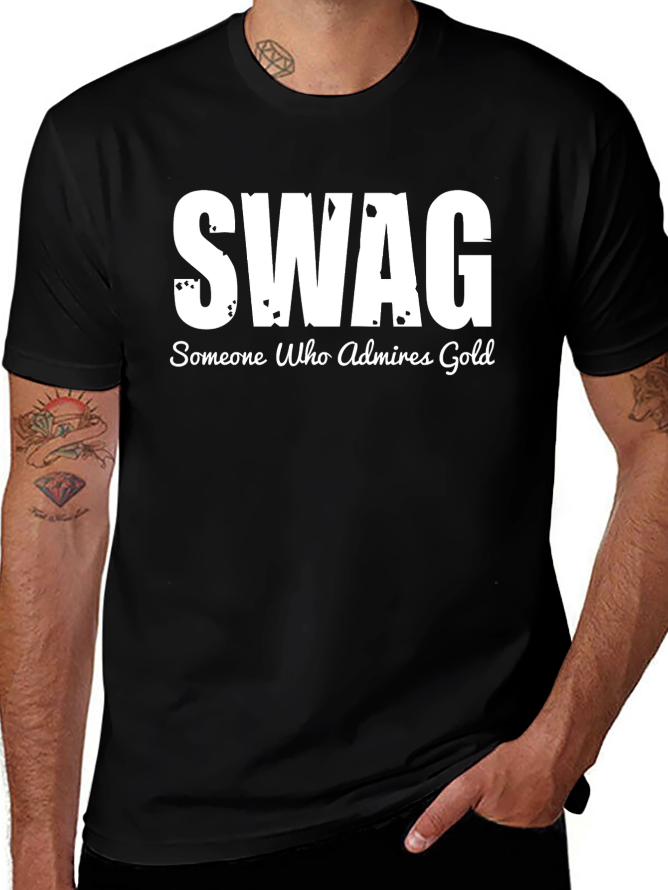 SWAG: Someone Who Admires Gold T-Shirt