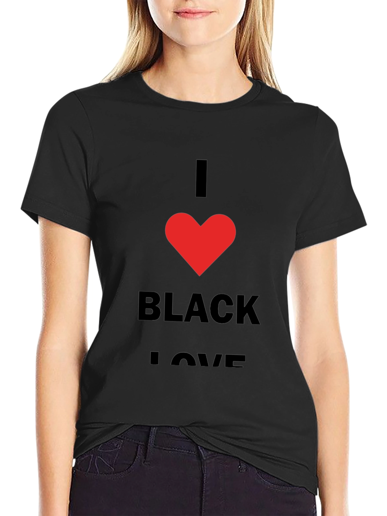 I Love Black Love T-Shirt