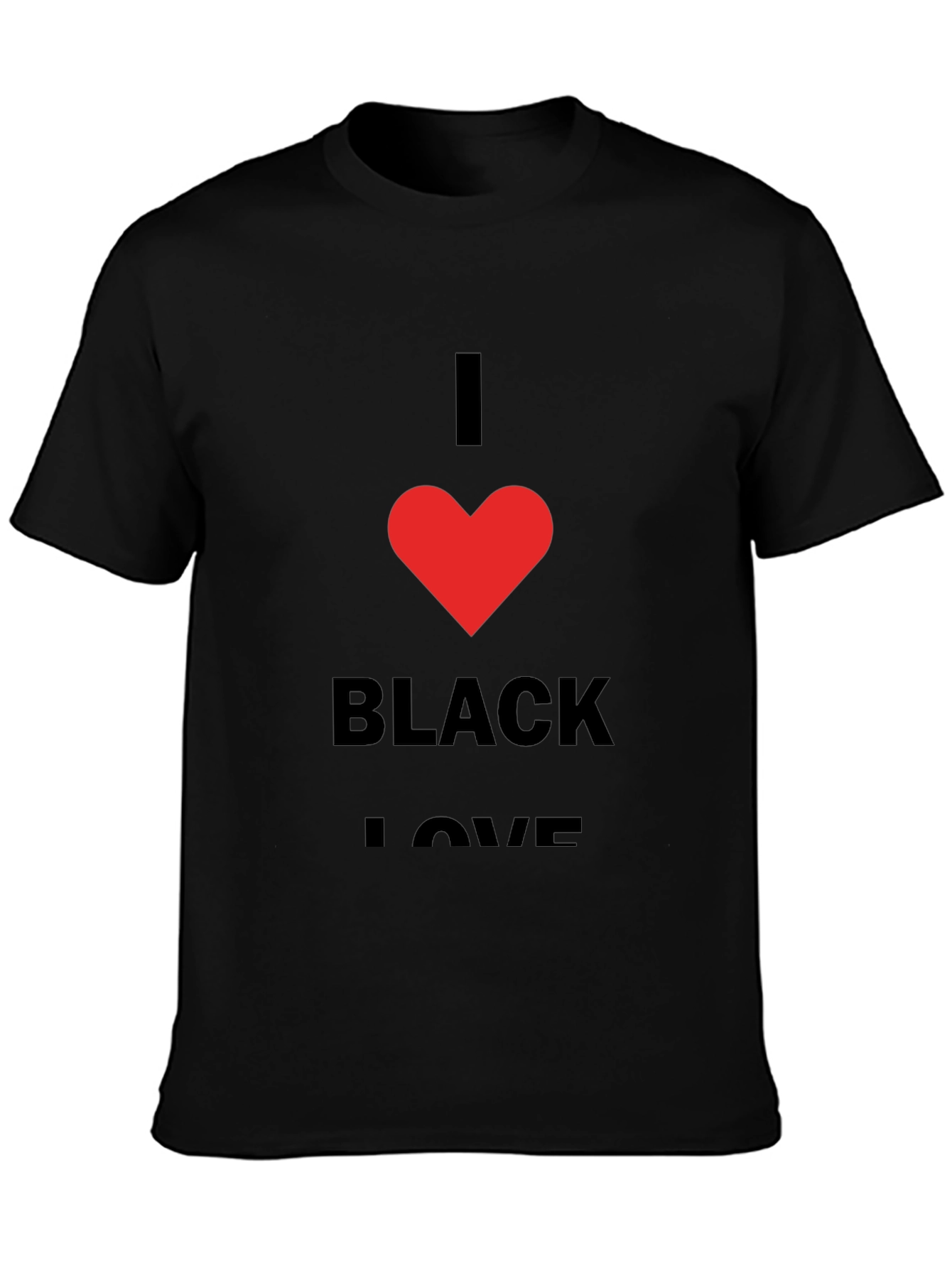 I Love Black Love T-Shirt