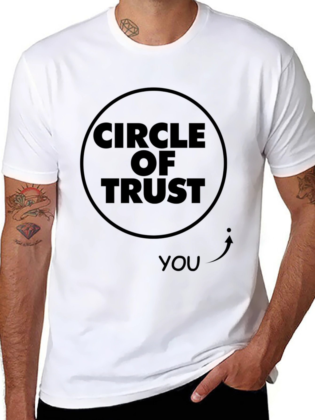 Circle of Trust Graphic Tee - The Outsider T-Shirt