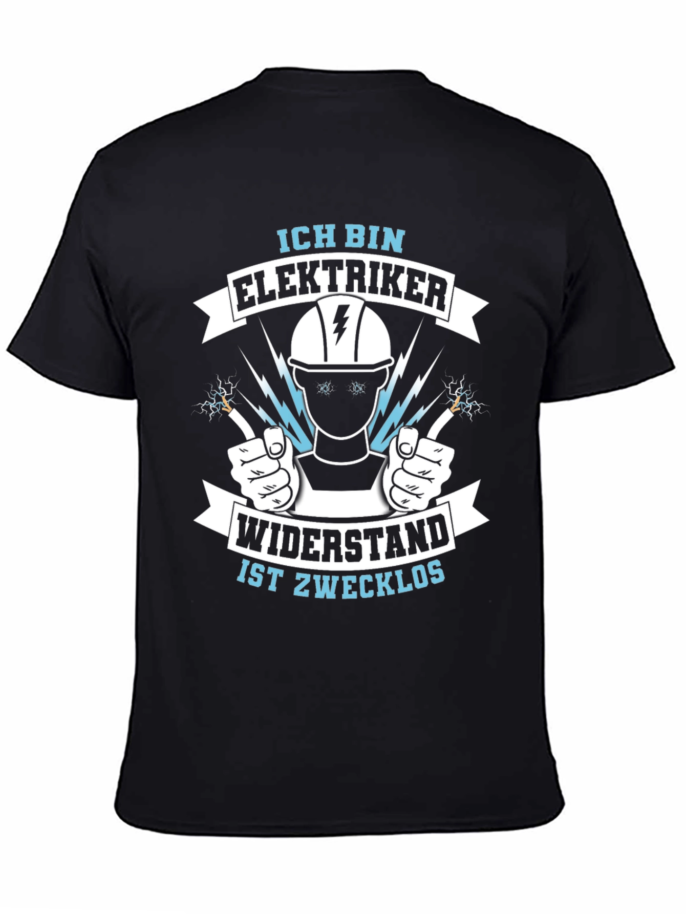 Electrician Humor Tee - Resistance Is Futile