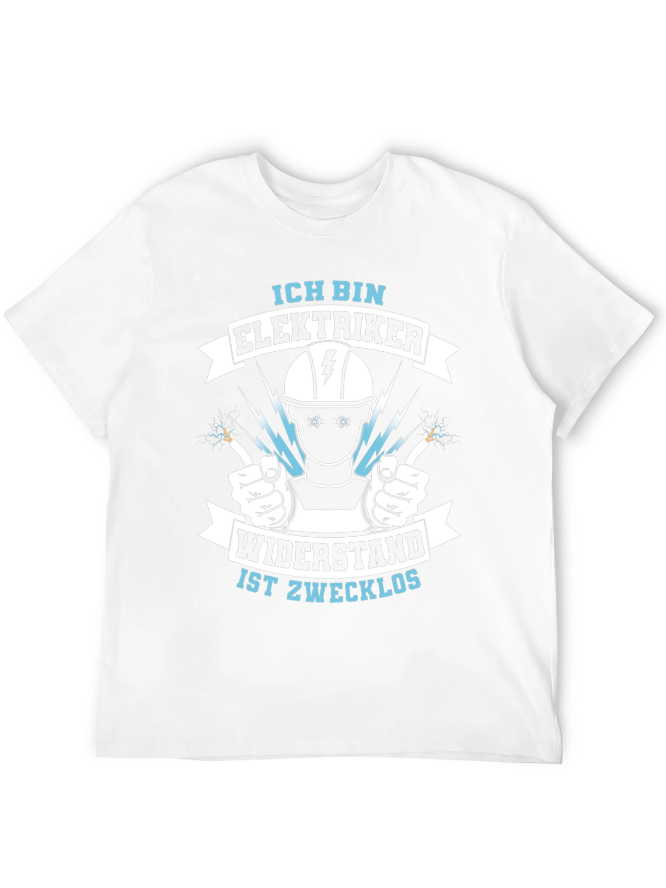 Electrician Humor Tee - Resistance Is Futile