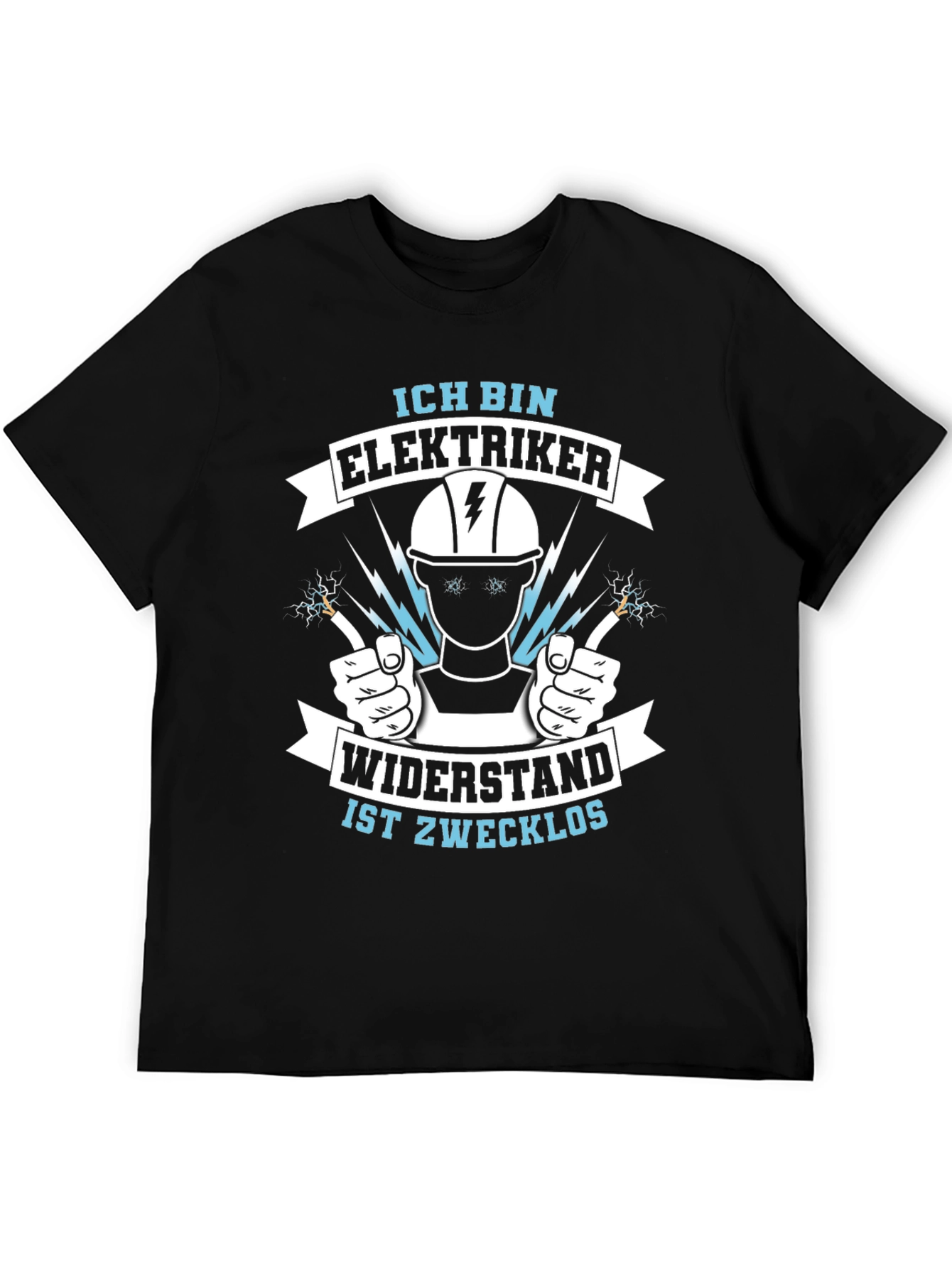 Electrician Humor Tee - Resistance Is Futile