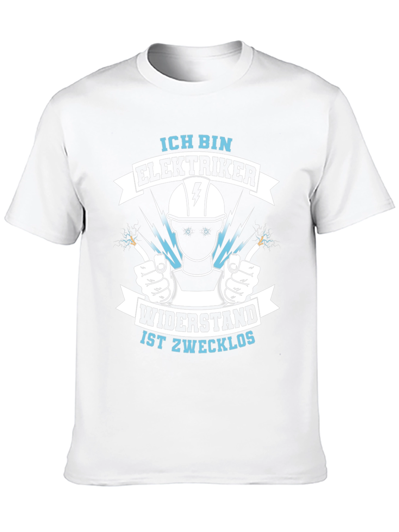 Electrician Humor Tee - Resistance Is Futile