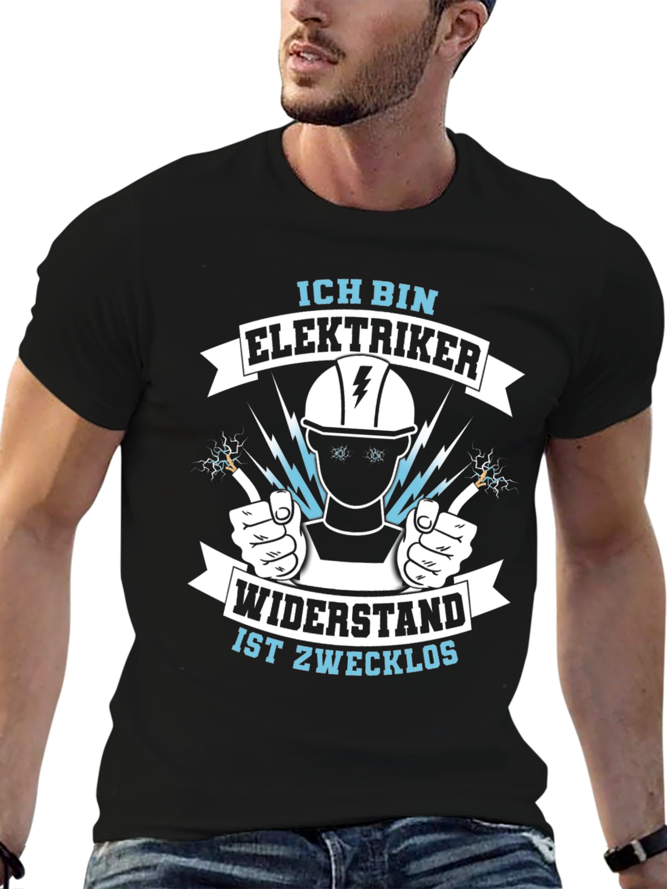 Electrician Humor Tee - Resistance Is Futile
