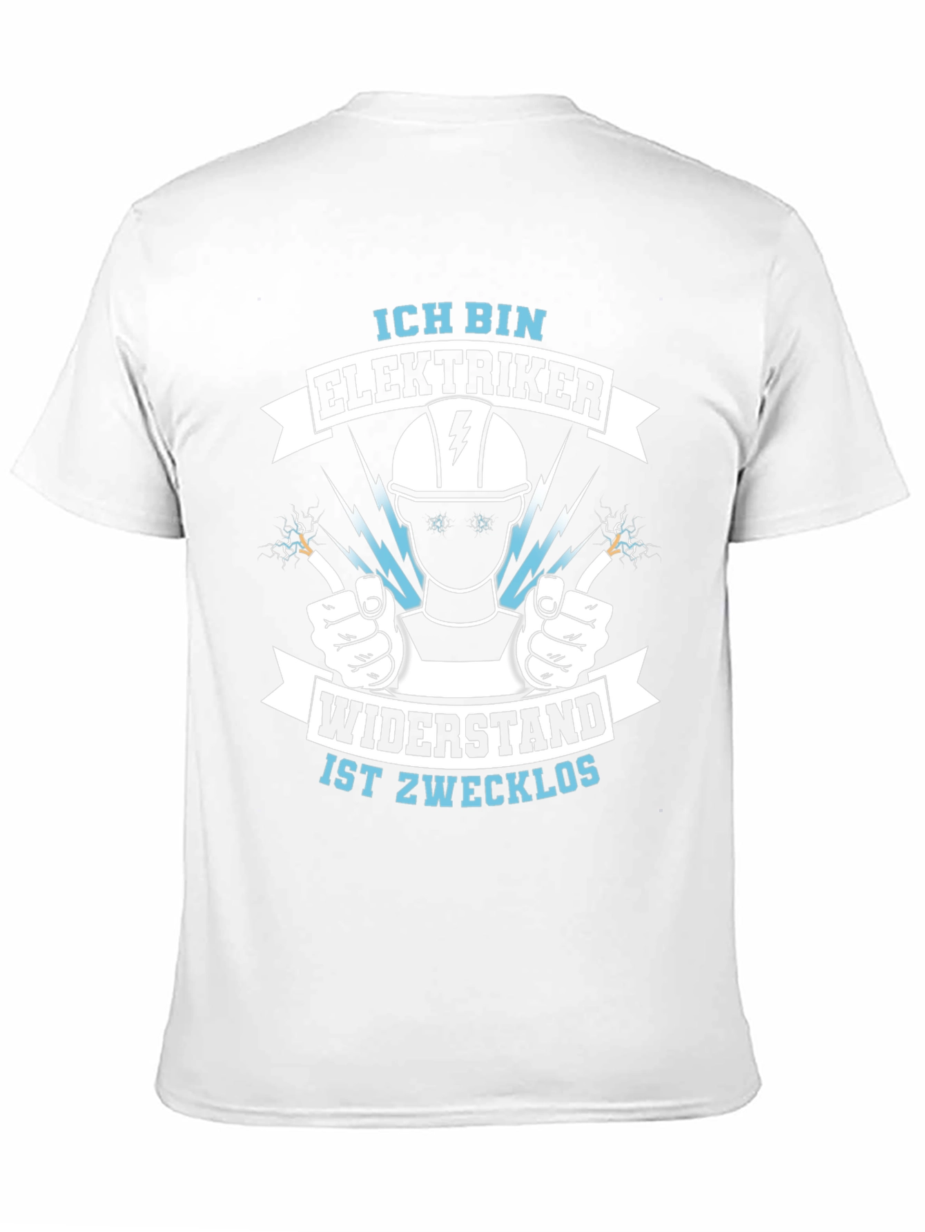 Electrician Humor Tee - Resistance Is Futile