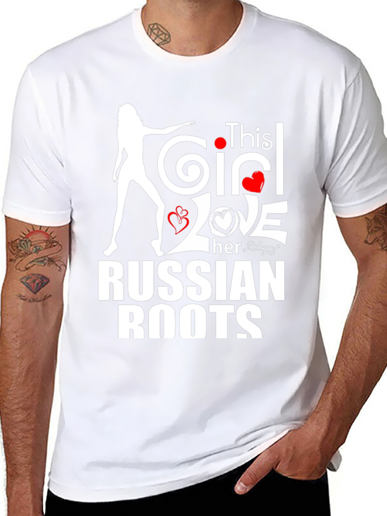 Russian Roots Girls Love T-Shirt