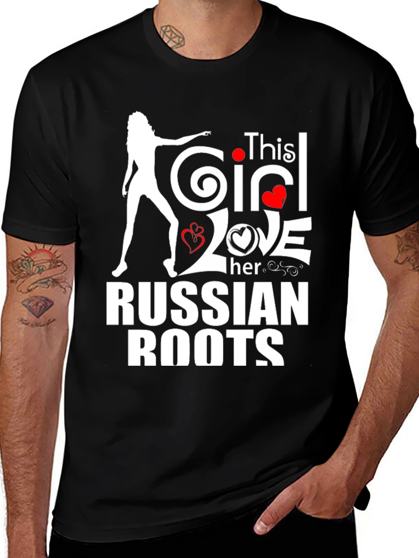 Russian Roots Girls Love T-Shirt