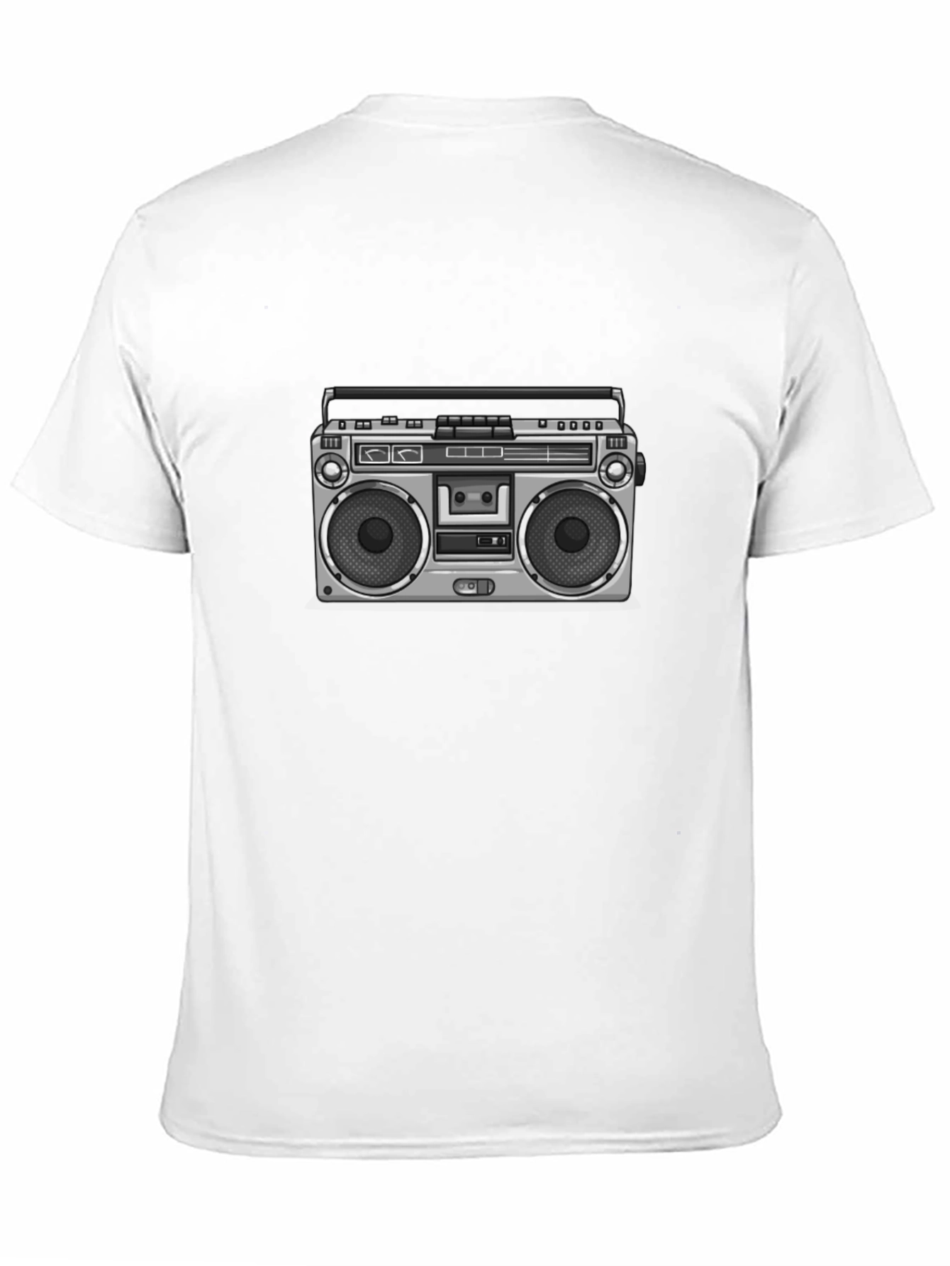 Retro Boombox Graphic T-Shirt