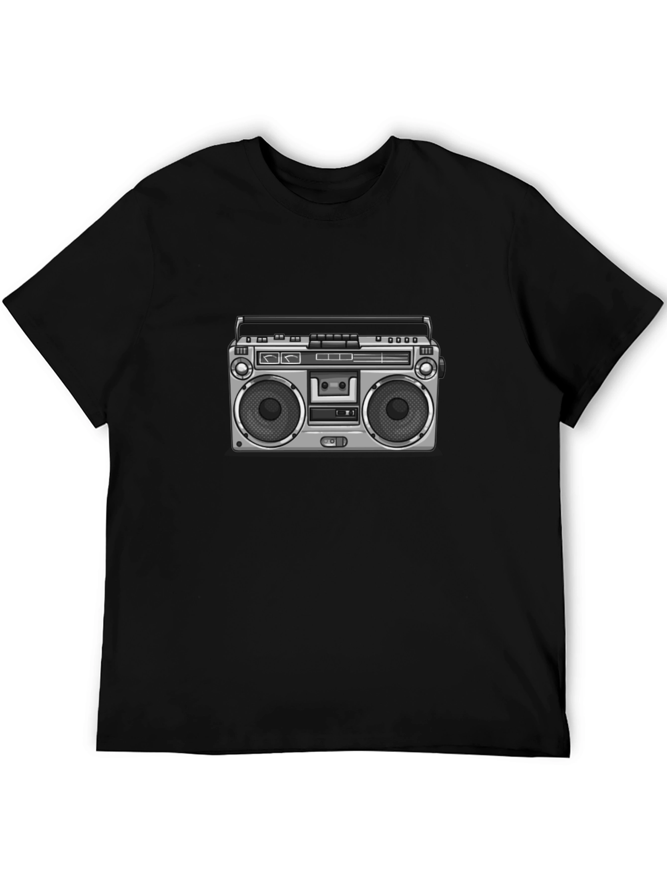 Retro Boombox Graphic T-Shirt
