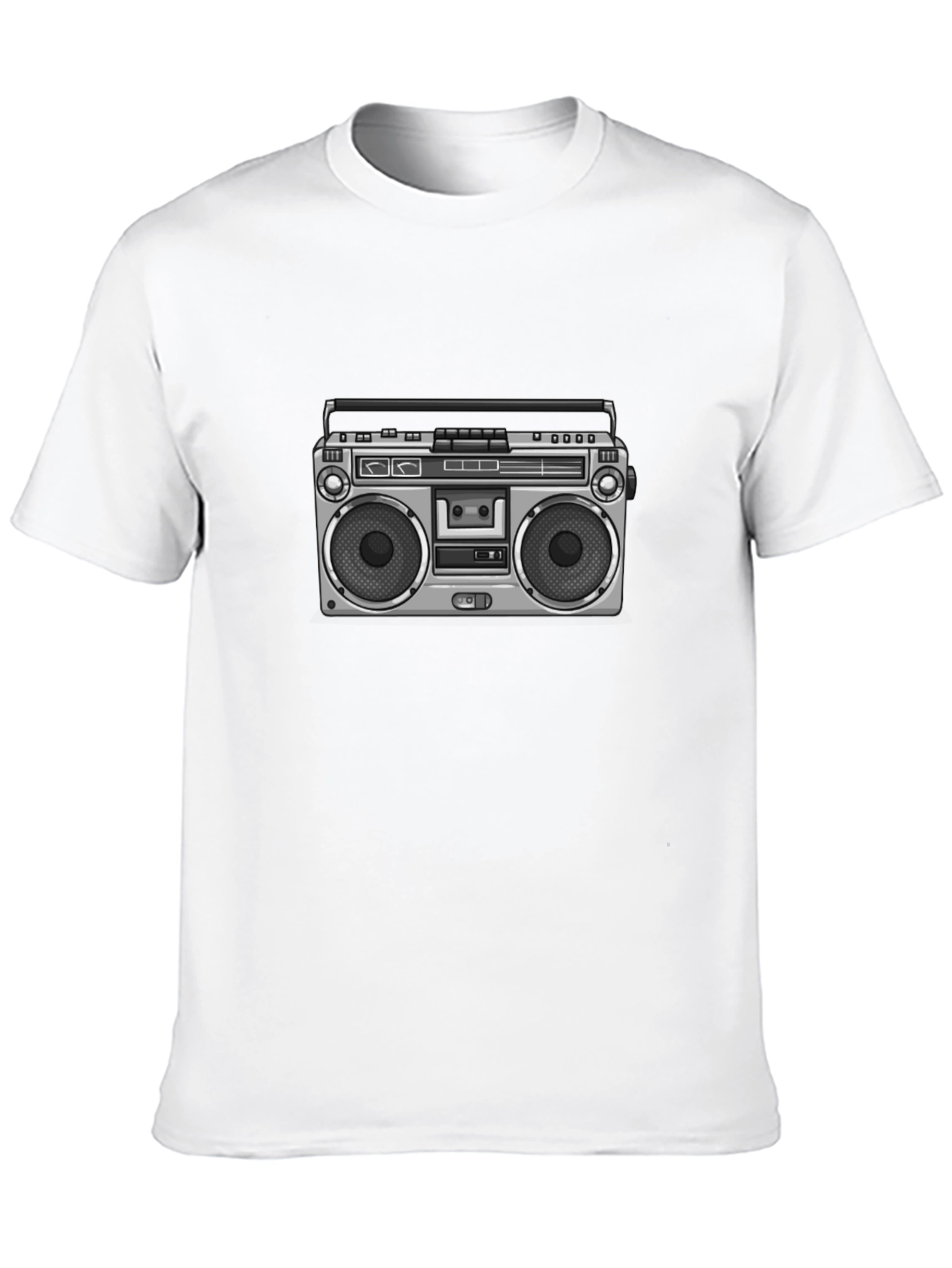 Retro Boombox Graphic T-Shirt