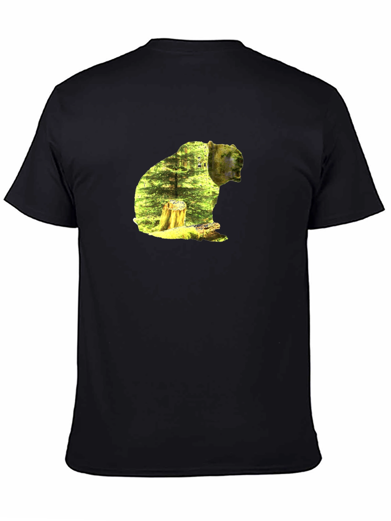 Nature Bear Graphic T-Shirt