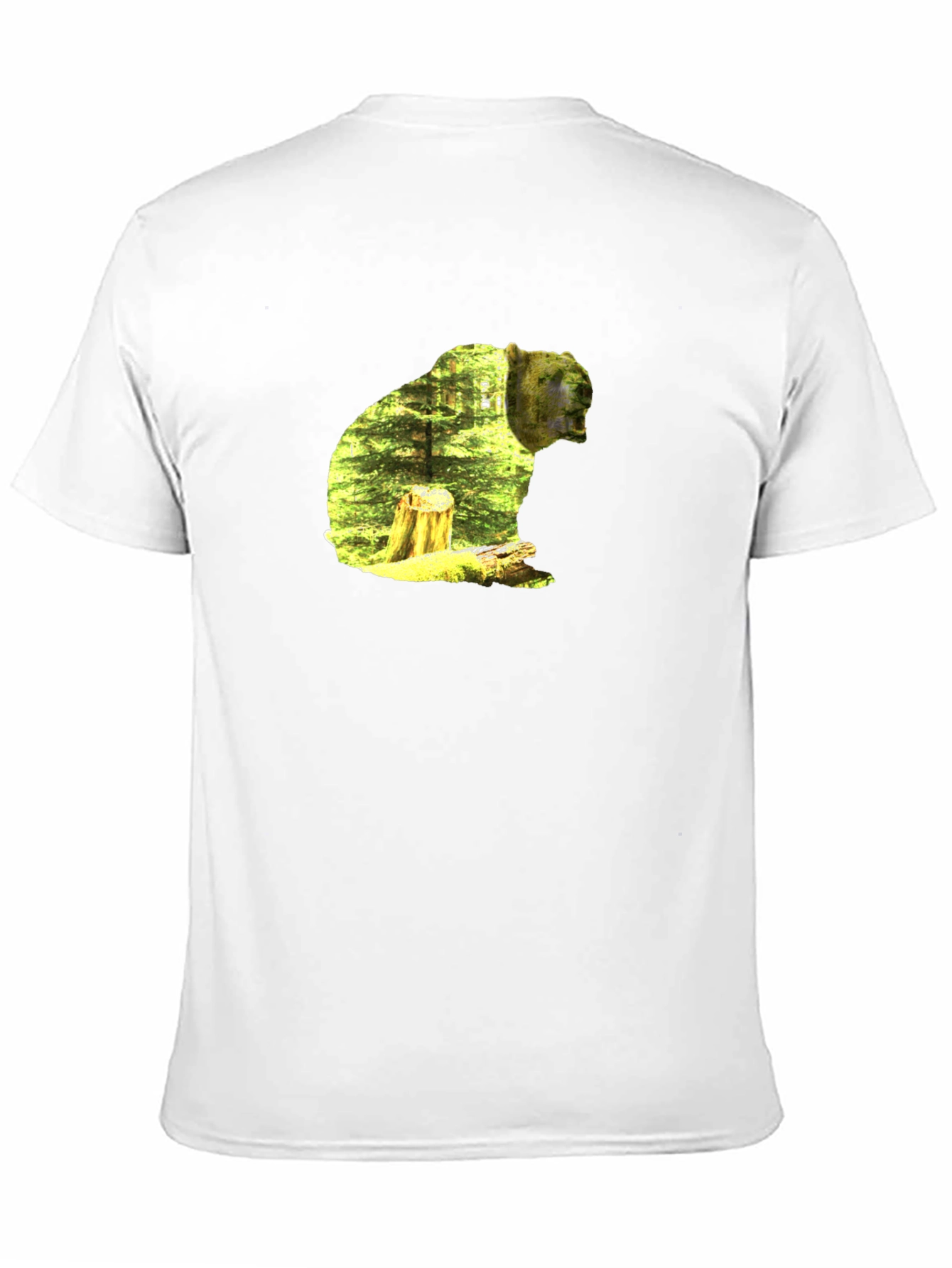 Nature Bear Graphic T-Shirt