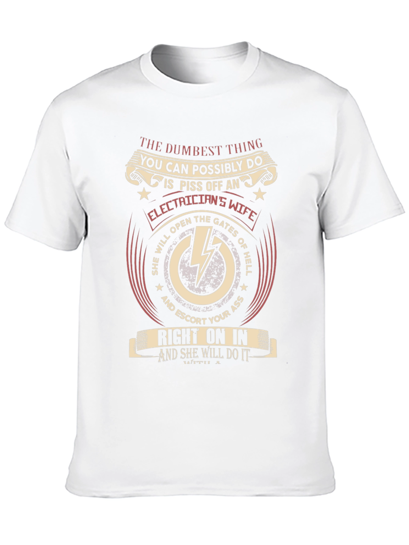 Electricians Wife Graphic Tee - Sassy & Bold