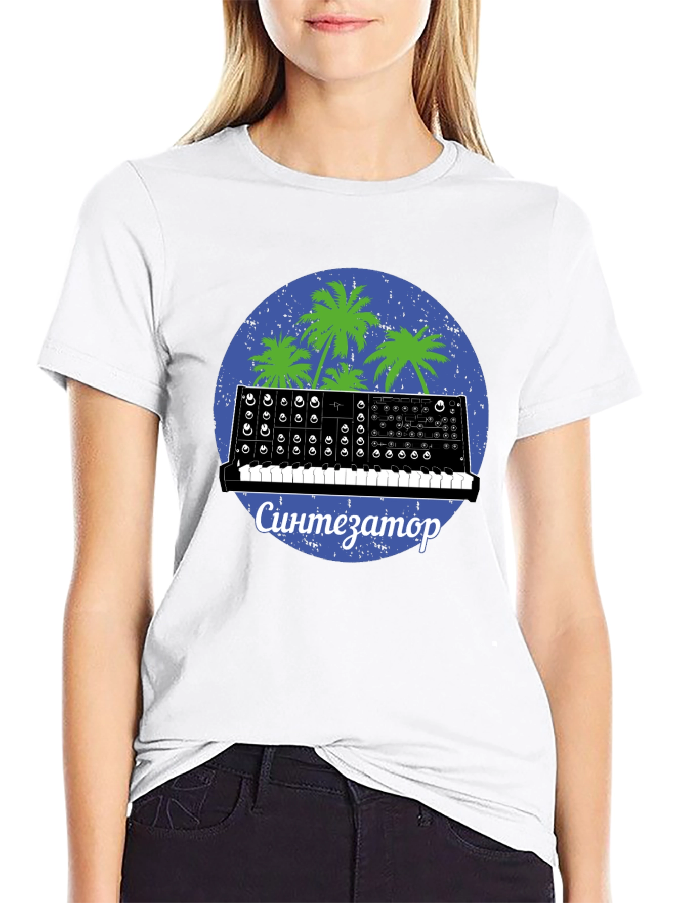 Synthwave Synthesizer T-Shirt