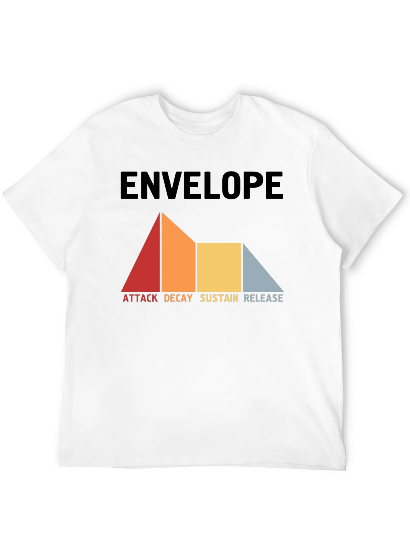 Envelope Synthesizer ADSR Graphic T-Shirt