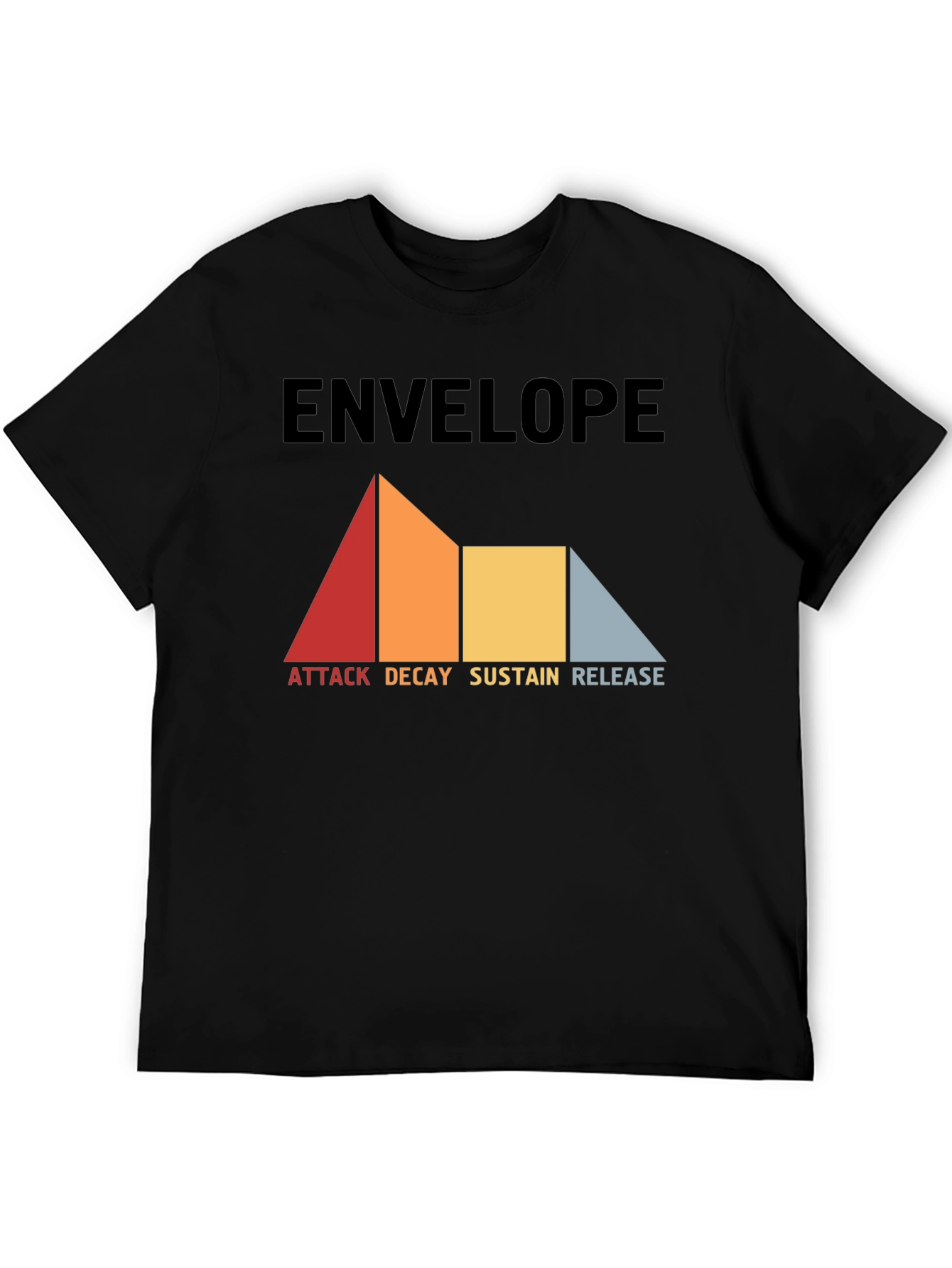 Envelope Synthesizer ADSR Graphic T-Shirt