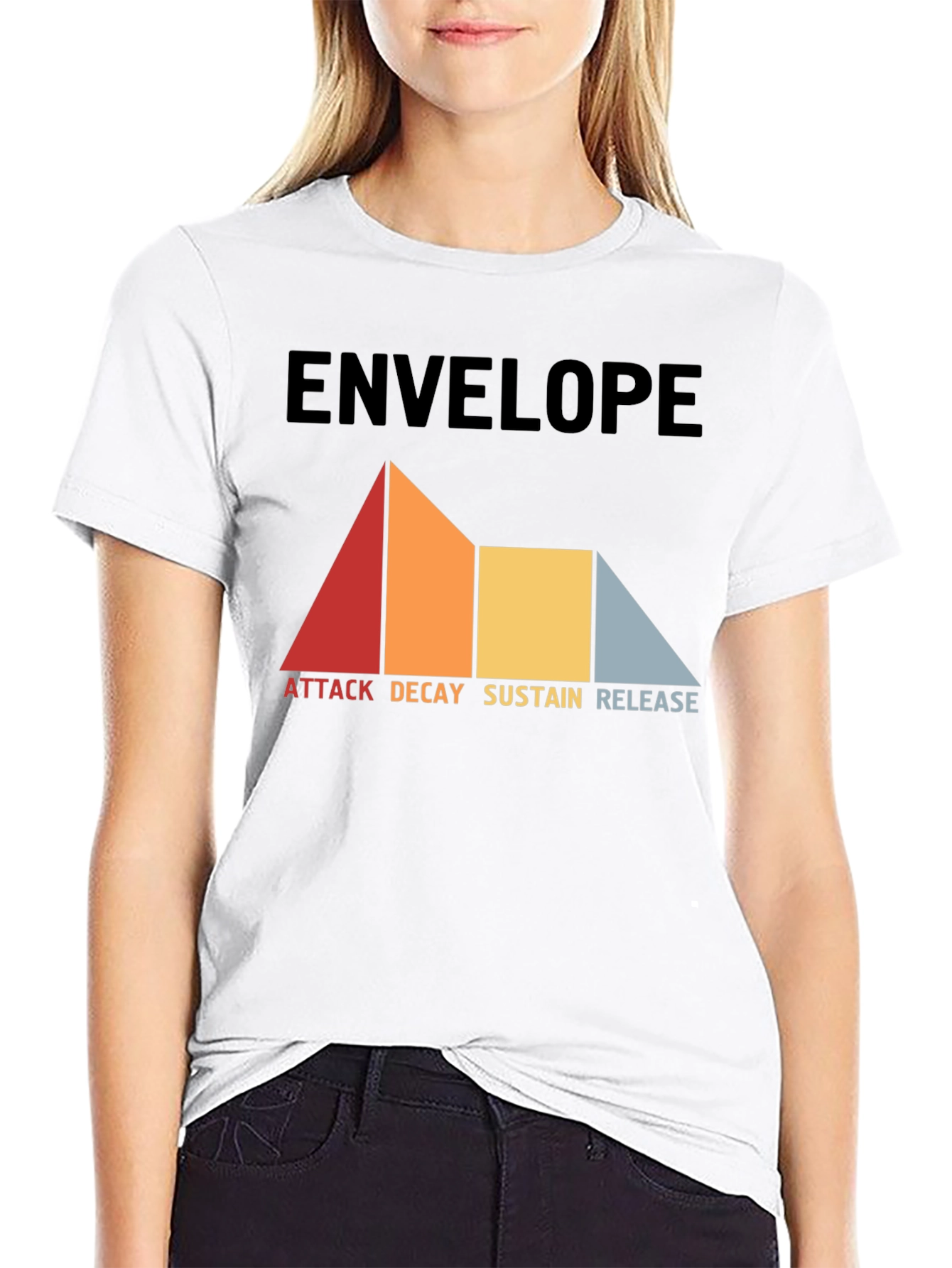 Envelope Synthesizer ADSR Graphic T-Shirt