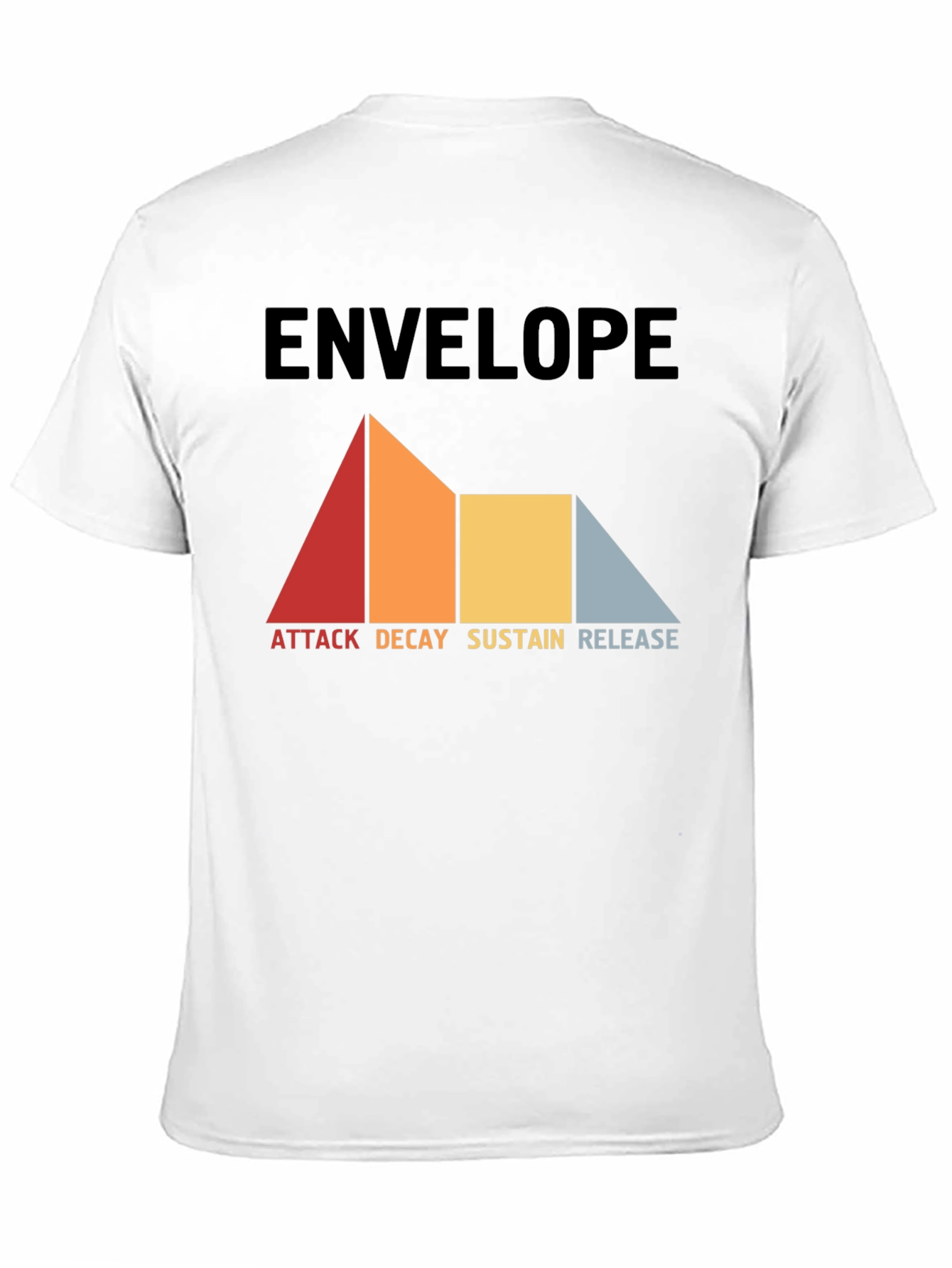 Envelope Synthesizer ADSR Graphic T-Shirt