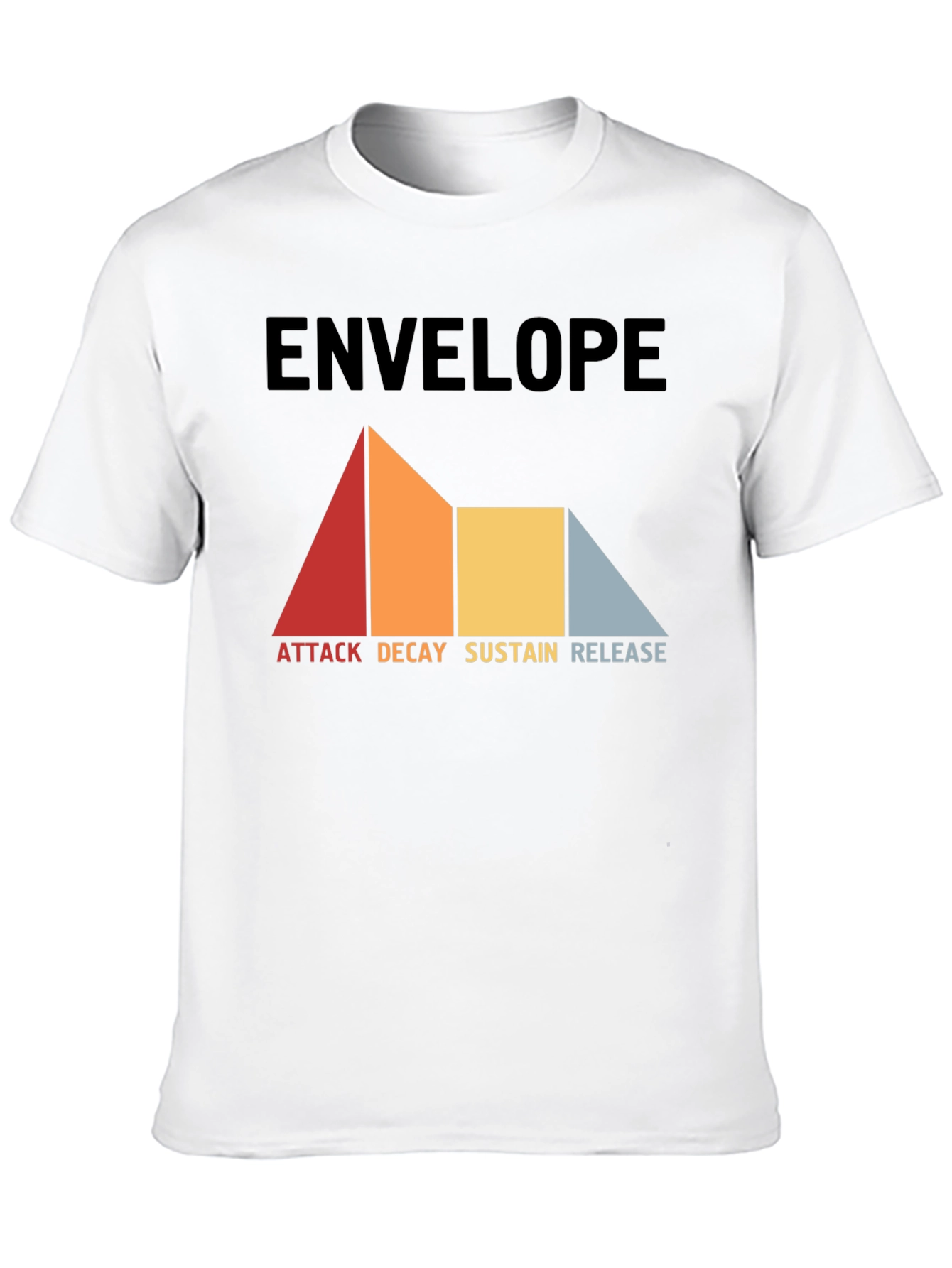 Envelope Synthesizer ADSR Graphic T-Shirt
