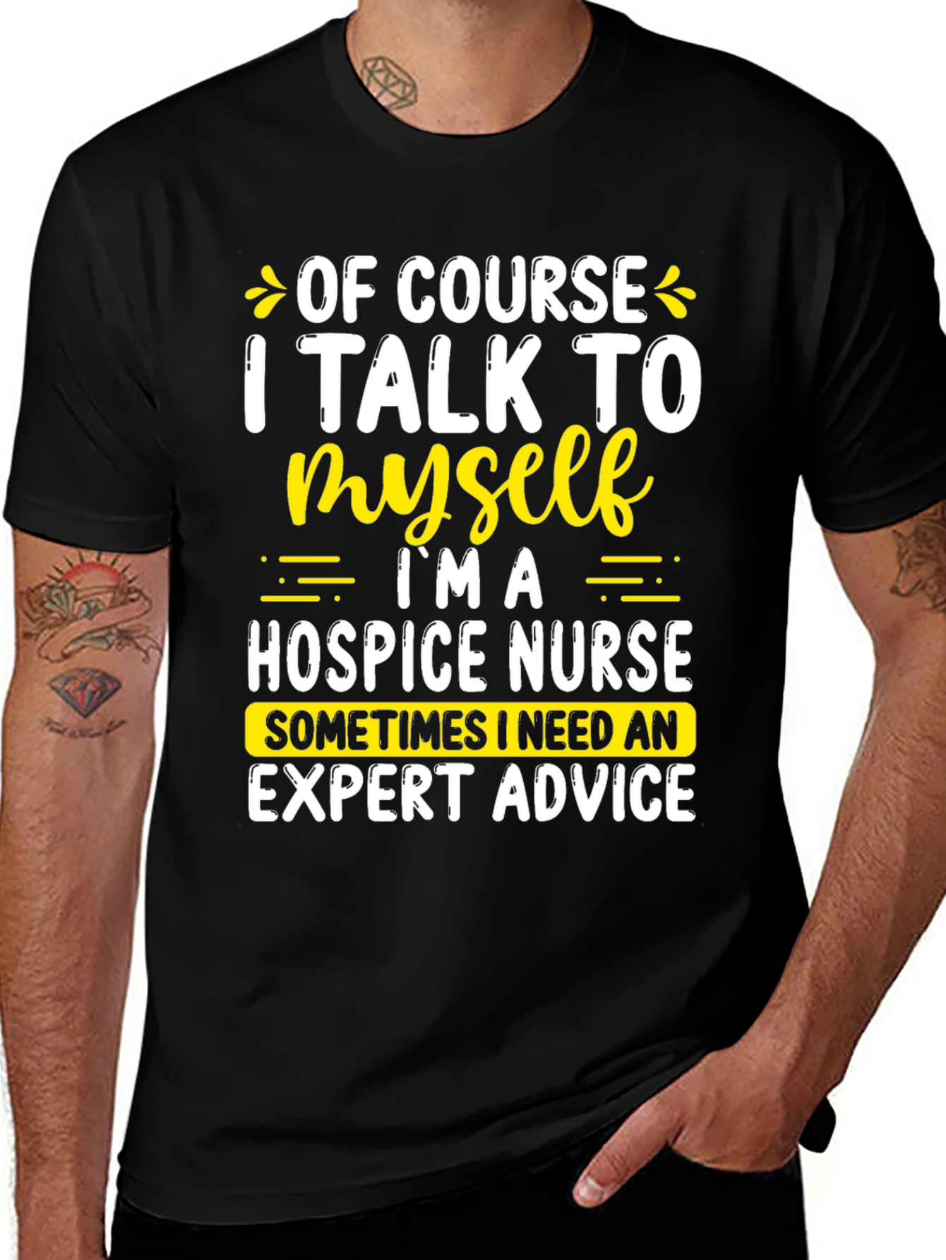 Hospice Nurse Expert Advice T-Shirt