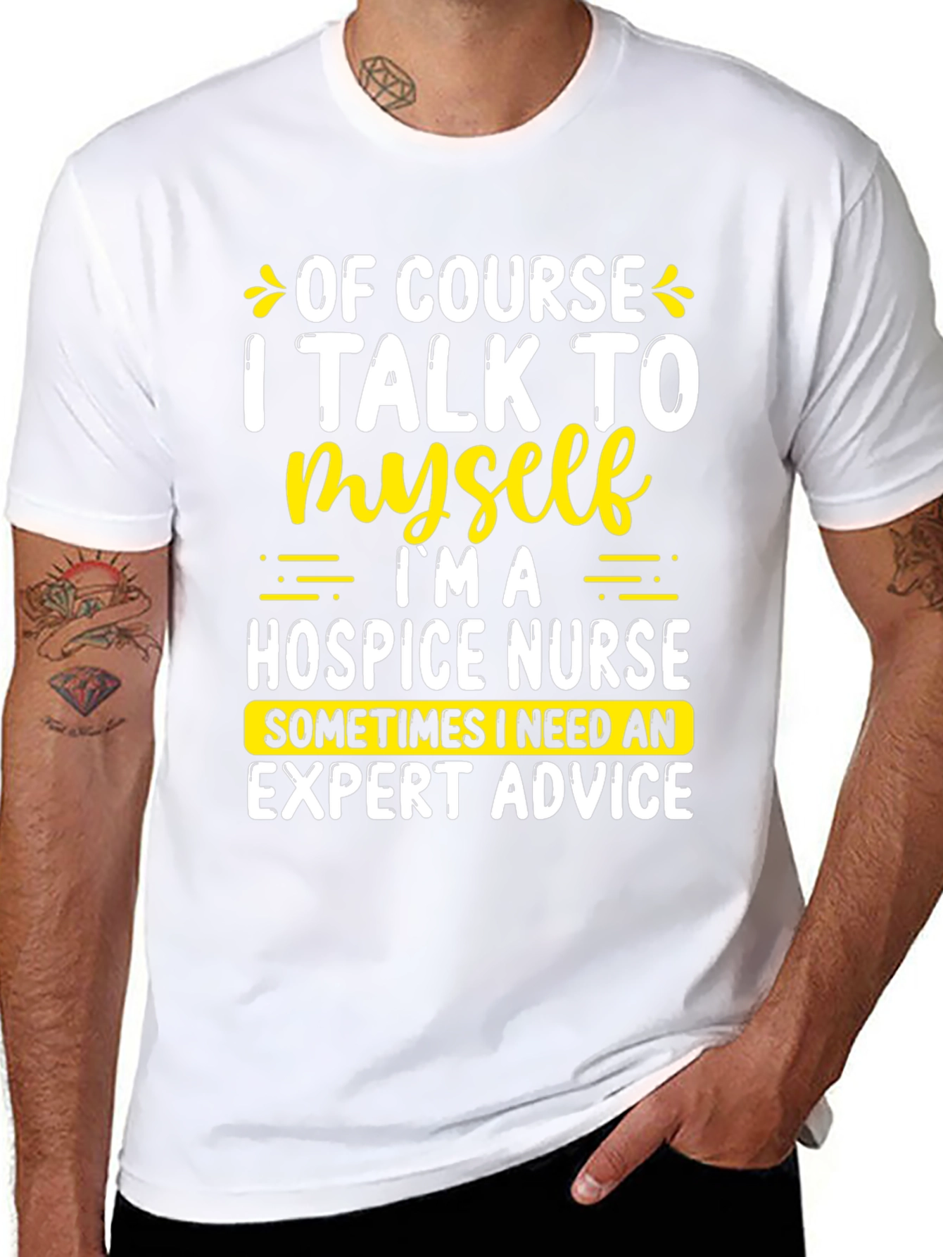 Hospice Nurse Expert Advice T-Shirt