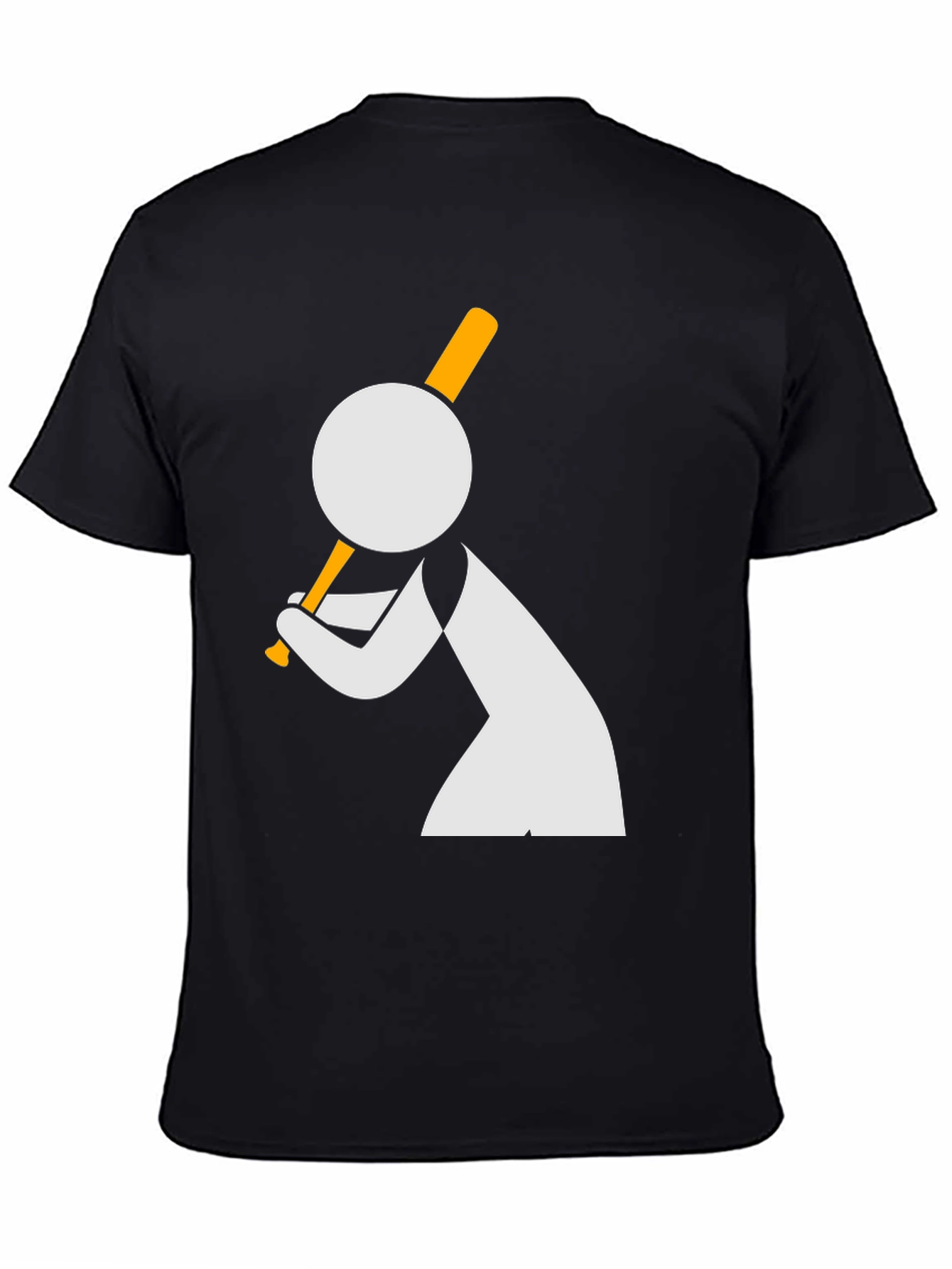 Batter Graphic T-Shirt - Black Baseball Tee