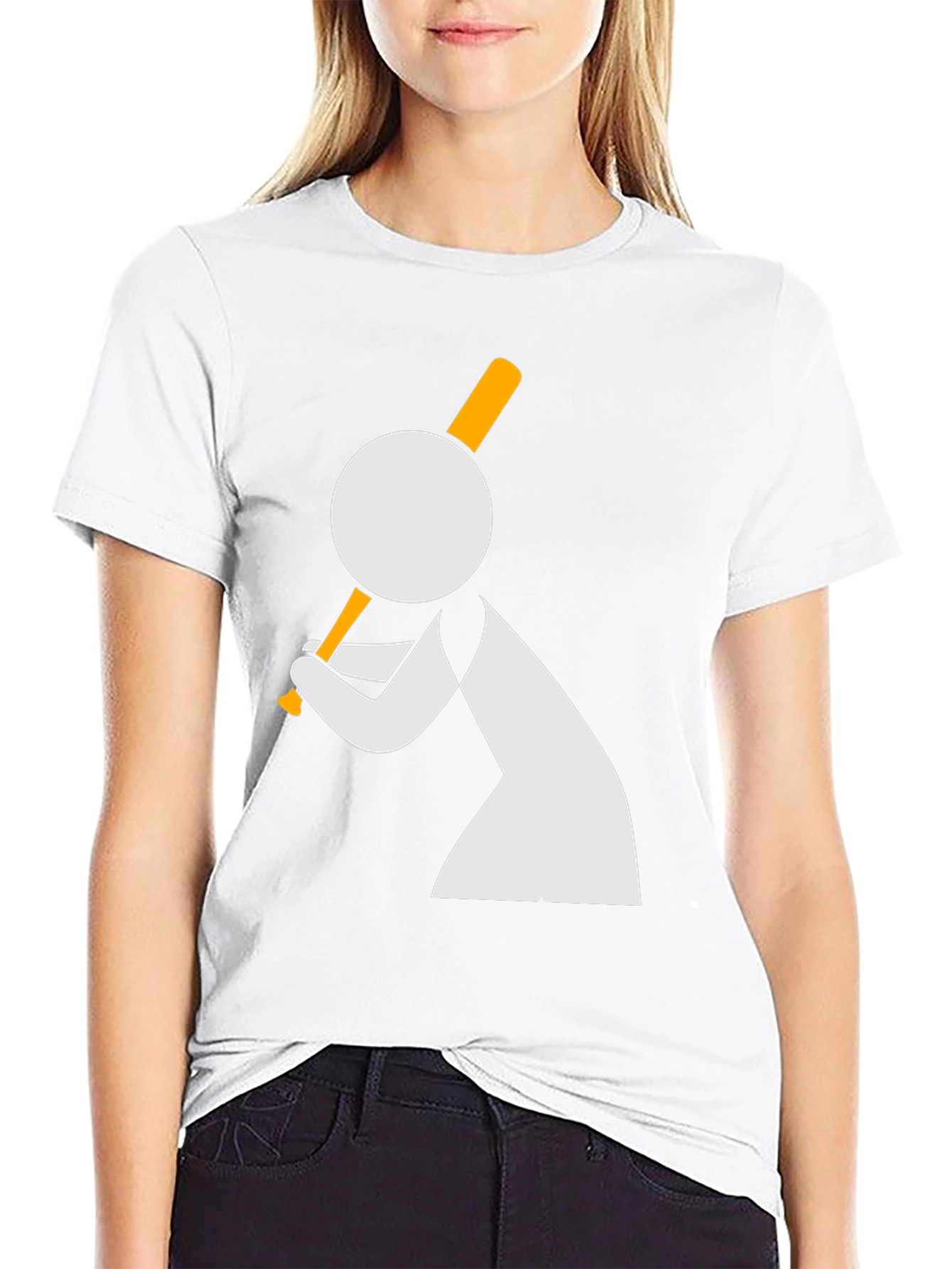 Batter Graphic T-Shirt - Black Baseball Tee