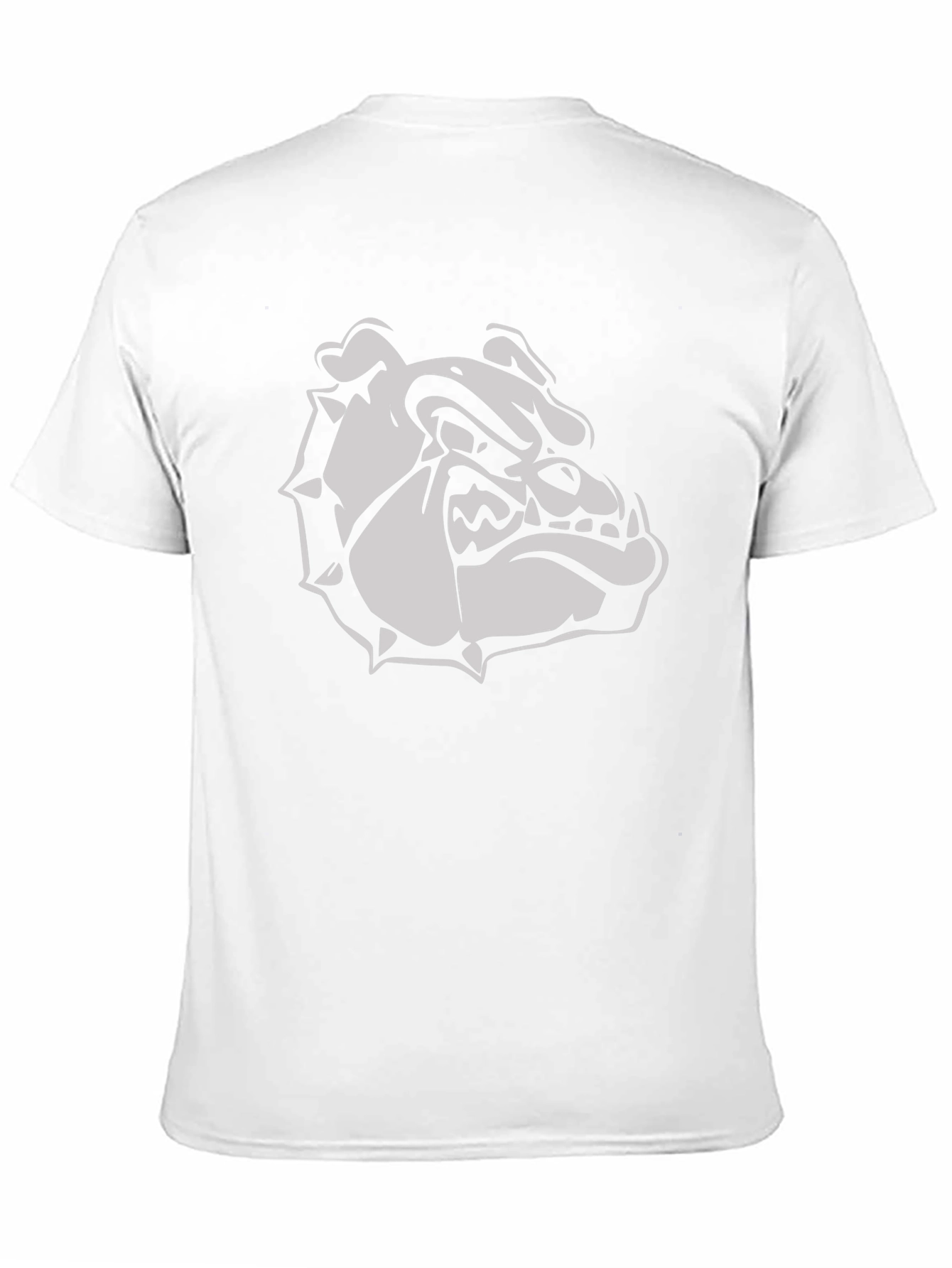 Bulldog Graphic Tee - Mens Casual Crew Neck Shirt