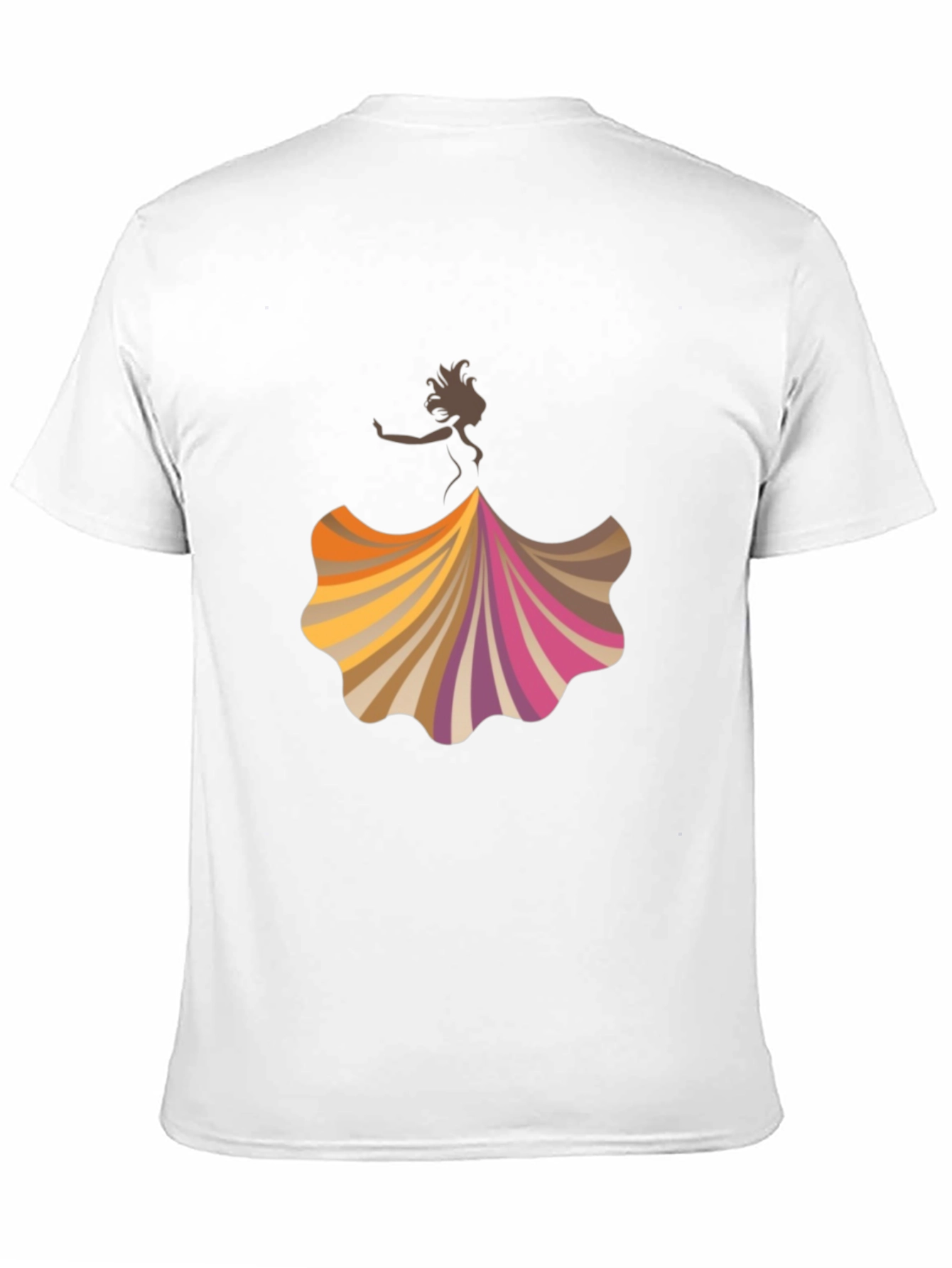 Whimsical Dancer Graphic Tee - Stylish Unisex T-Shirt