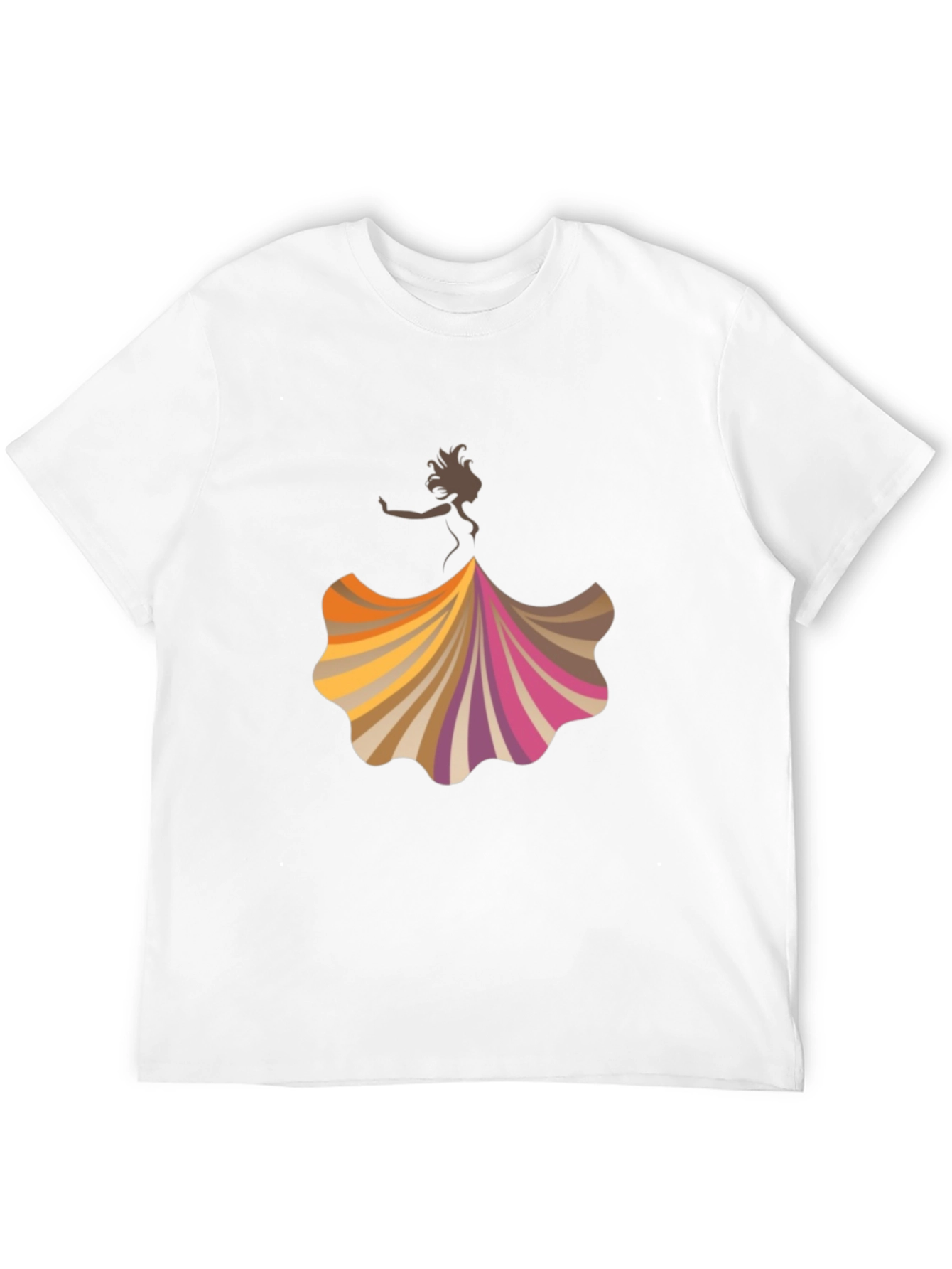Whimsical Dancer Graphic Tee - Stylish Unisex T-Shirt