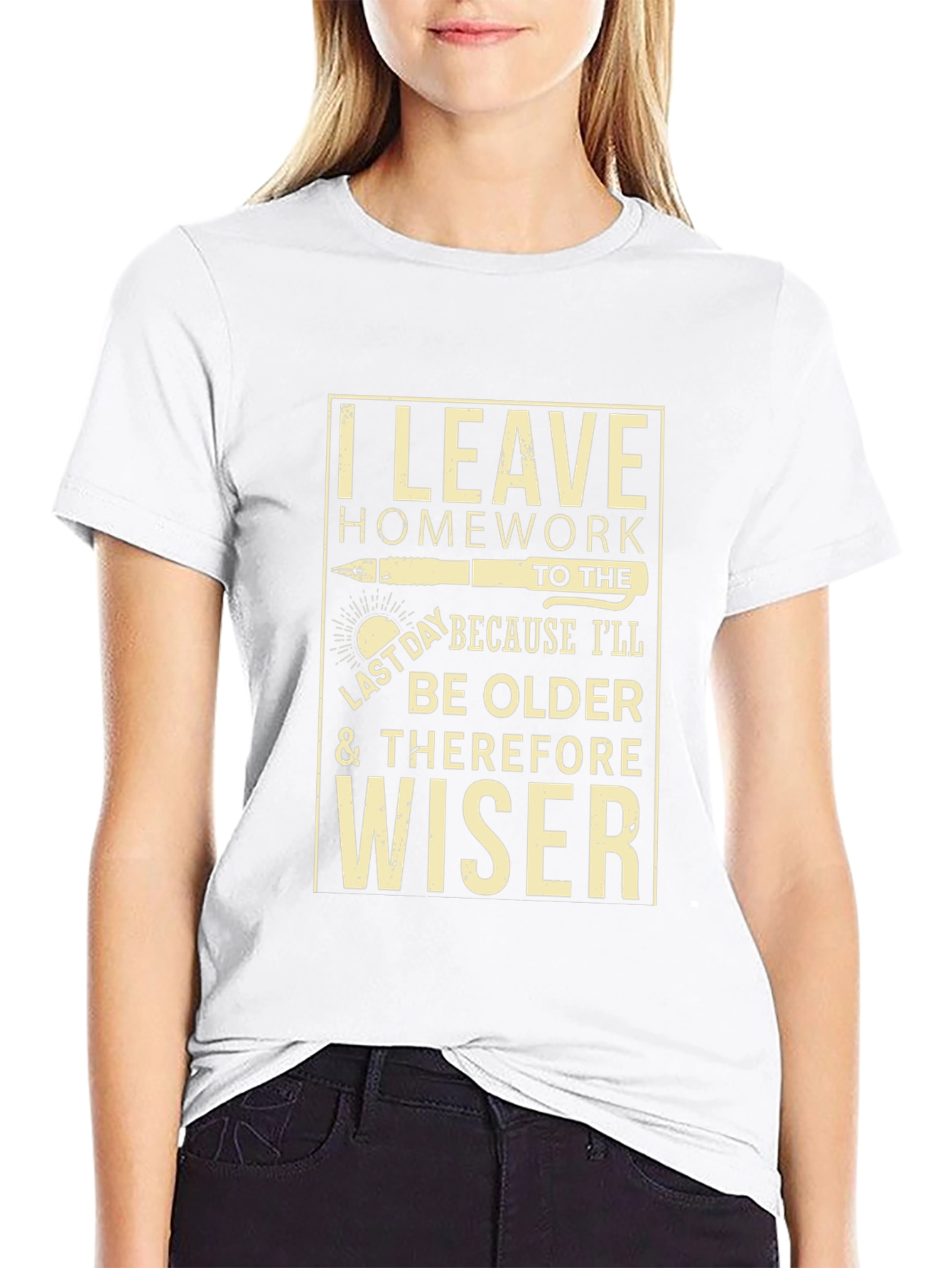 I Leave Homework to the Last Day T-Shirt