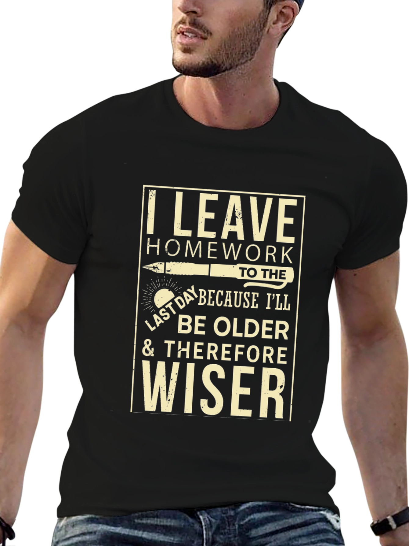 I Leave Homework to the Last Day T-Shirt