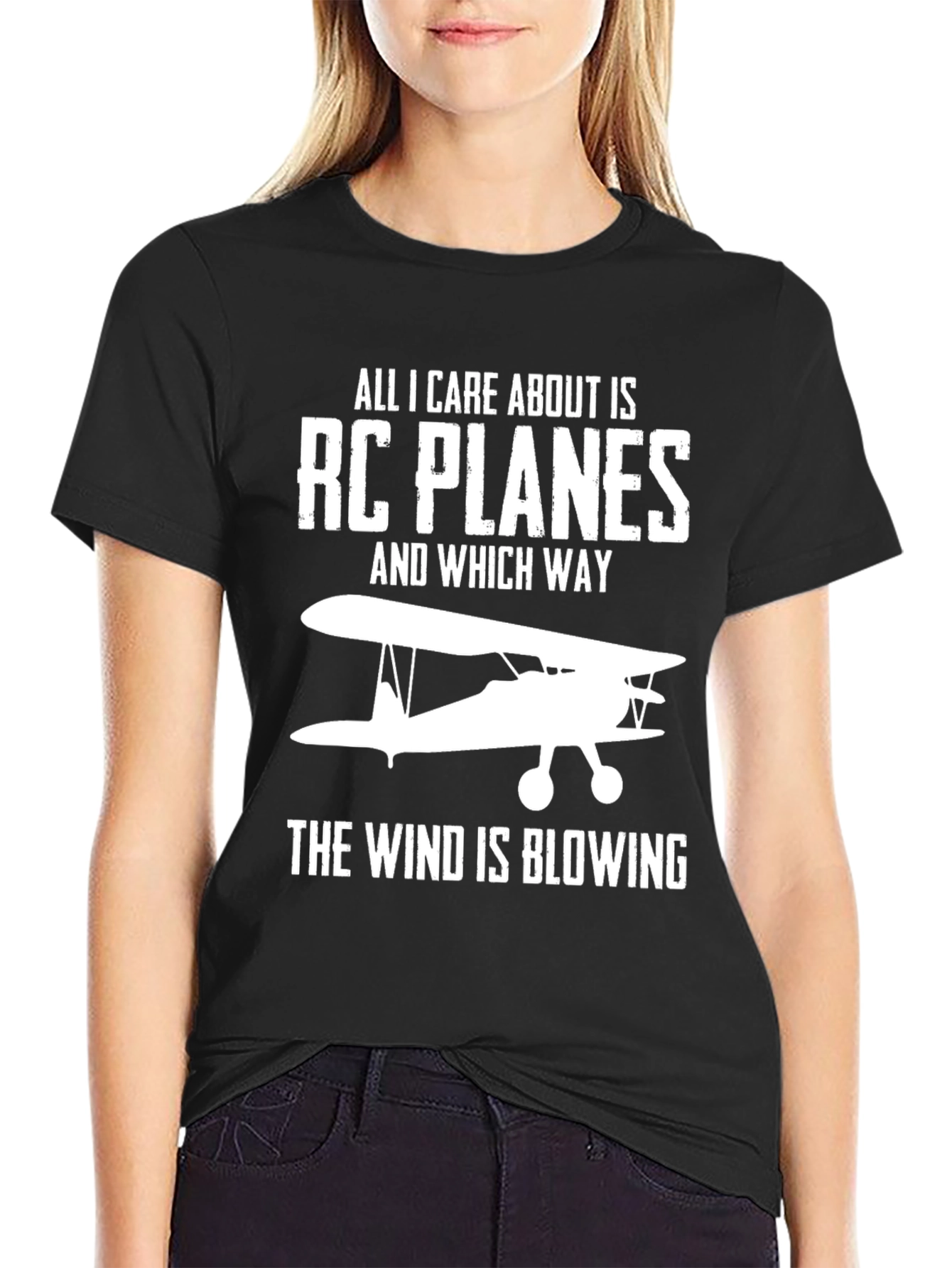 RC Planes T-Shirt - Wind Direction Aviation Tee
