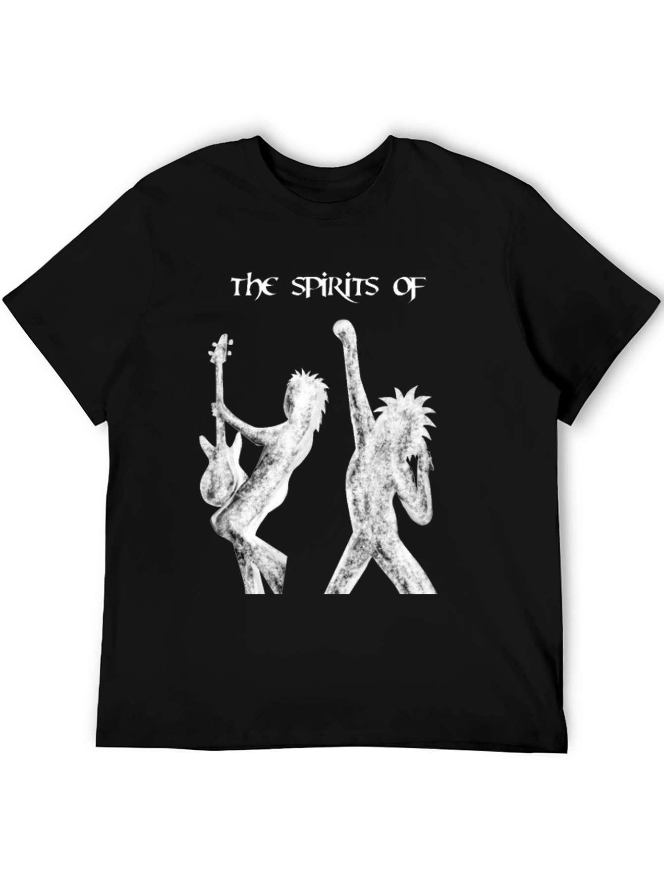 The Spirits Of Band Black T-Shirt