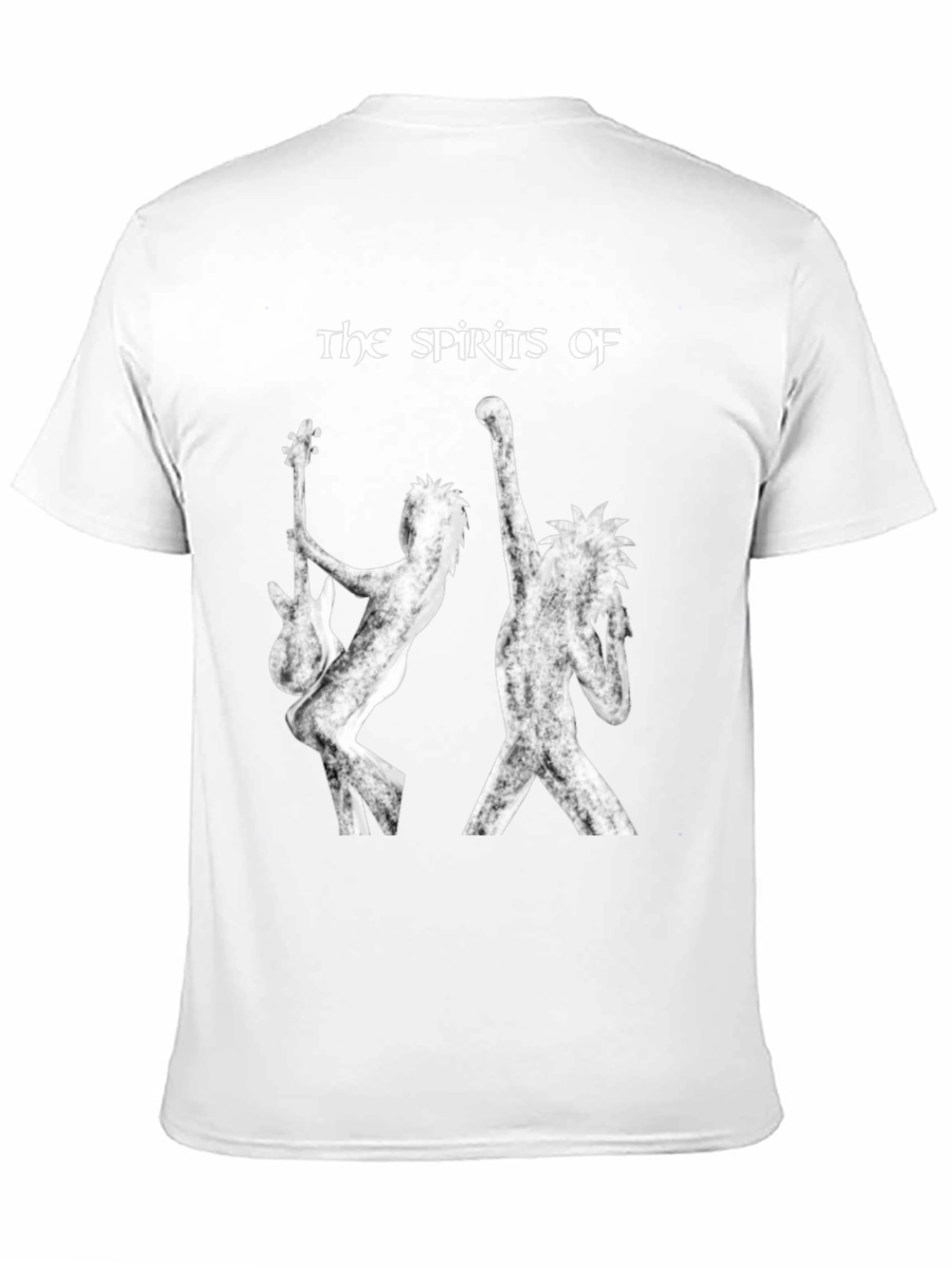 The Spirits Of Band Black T-Shirt