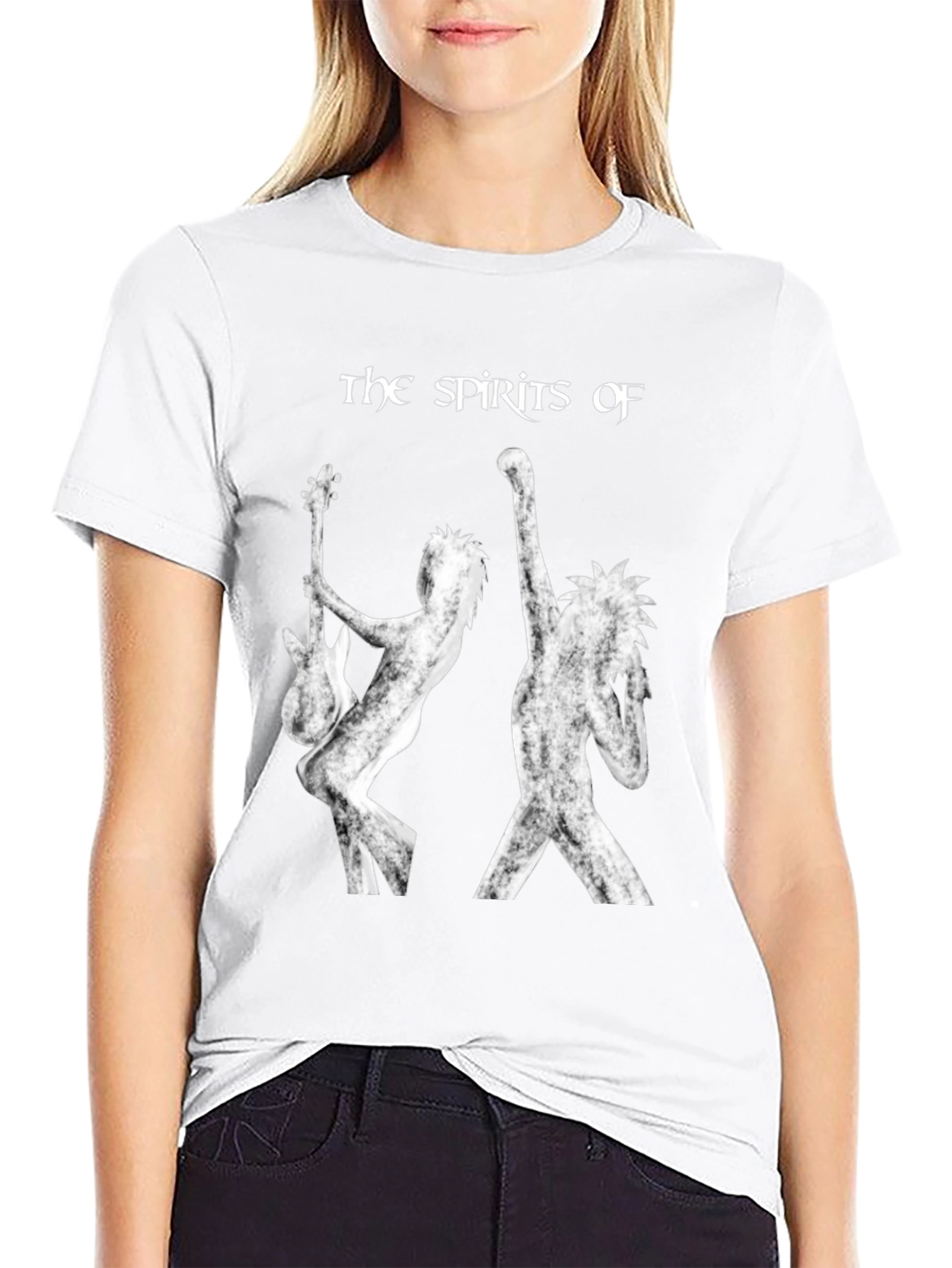 The Spirits Of Band Black T-Shirt