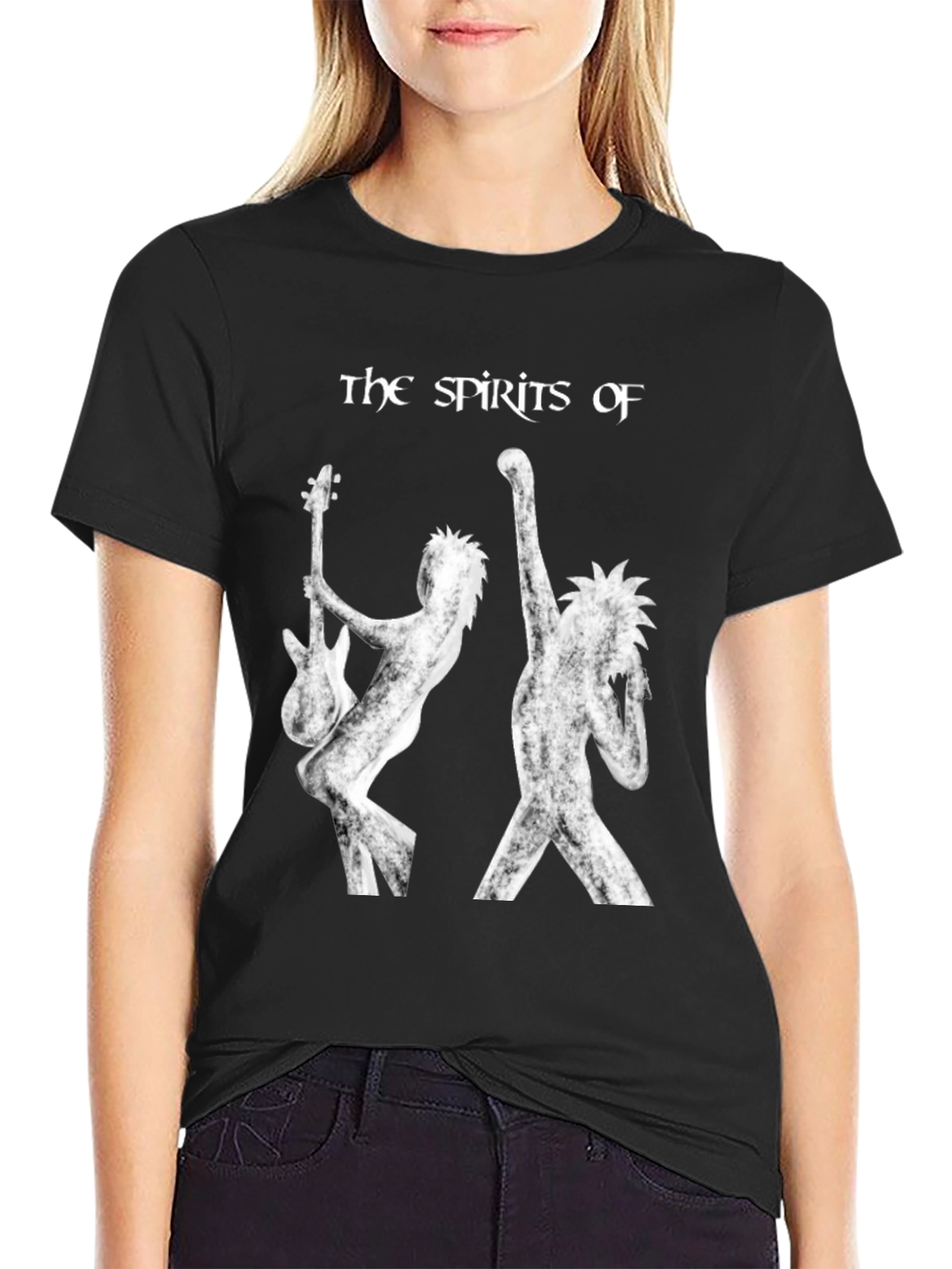 The Spirits Of Band Black T-Shirt