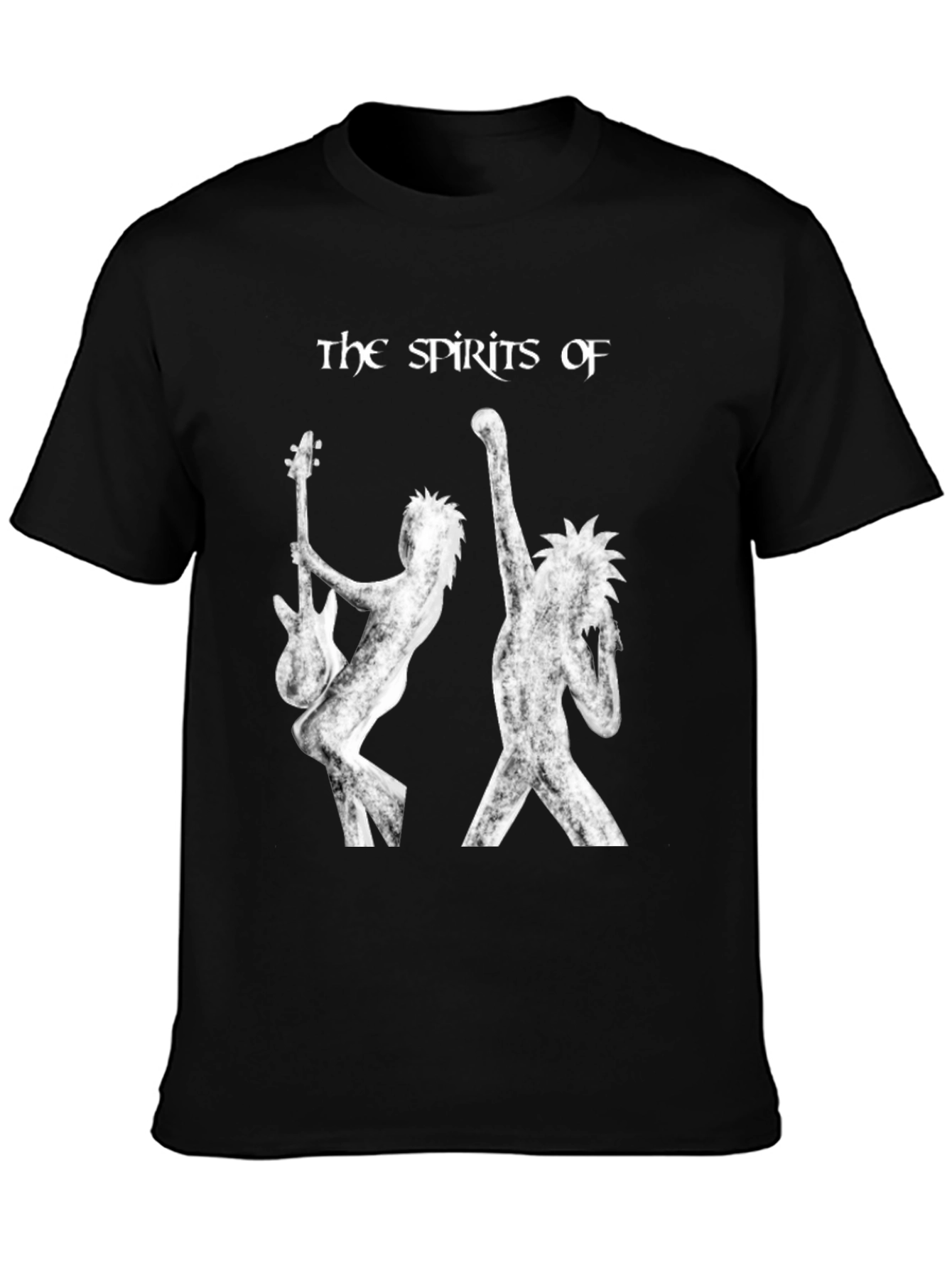 The Spirits Of Band Black T-Shirt