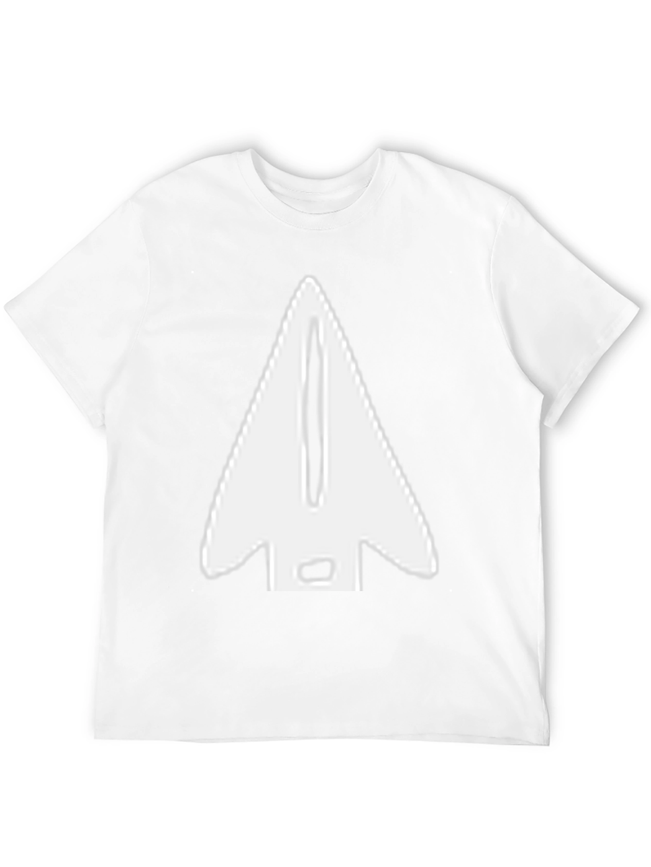 Arrowhead Graphic Tee - Black Cotton T-Shirt