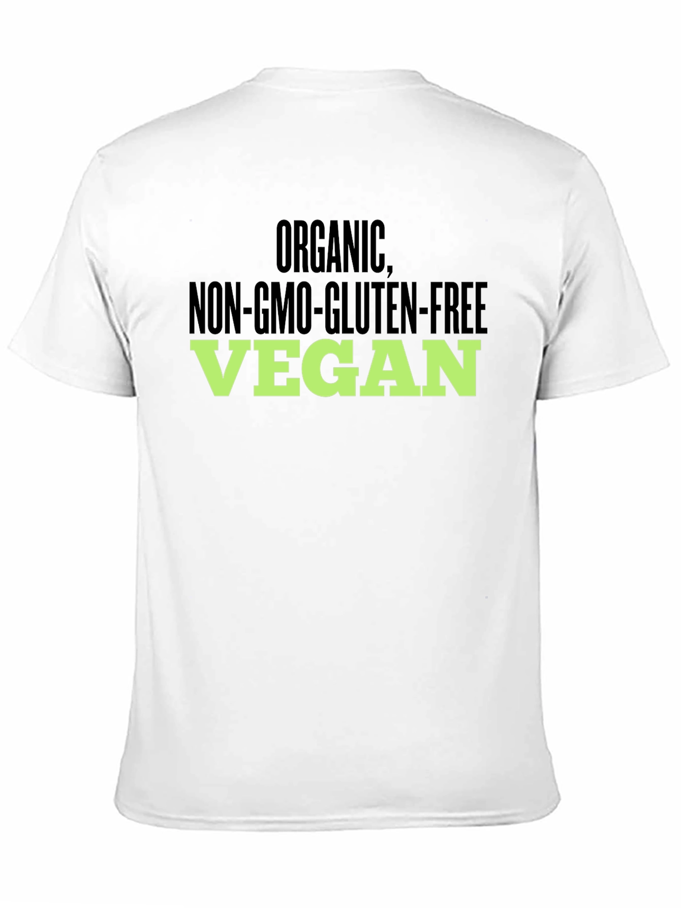 Organic Non-GMO Vegan Graphic T-Shirt