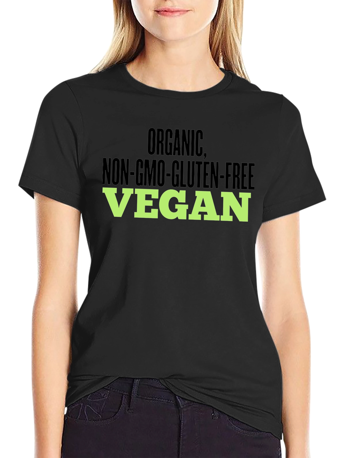 Organic Non-GMO Vegan Graphic T-Shirt