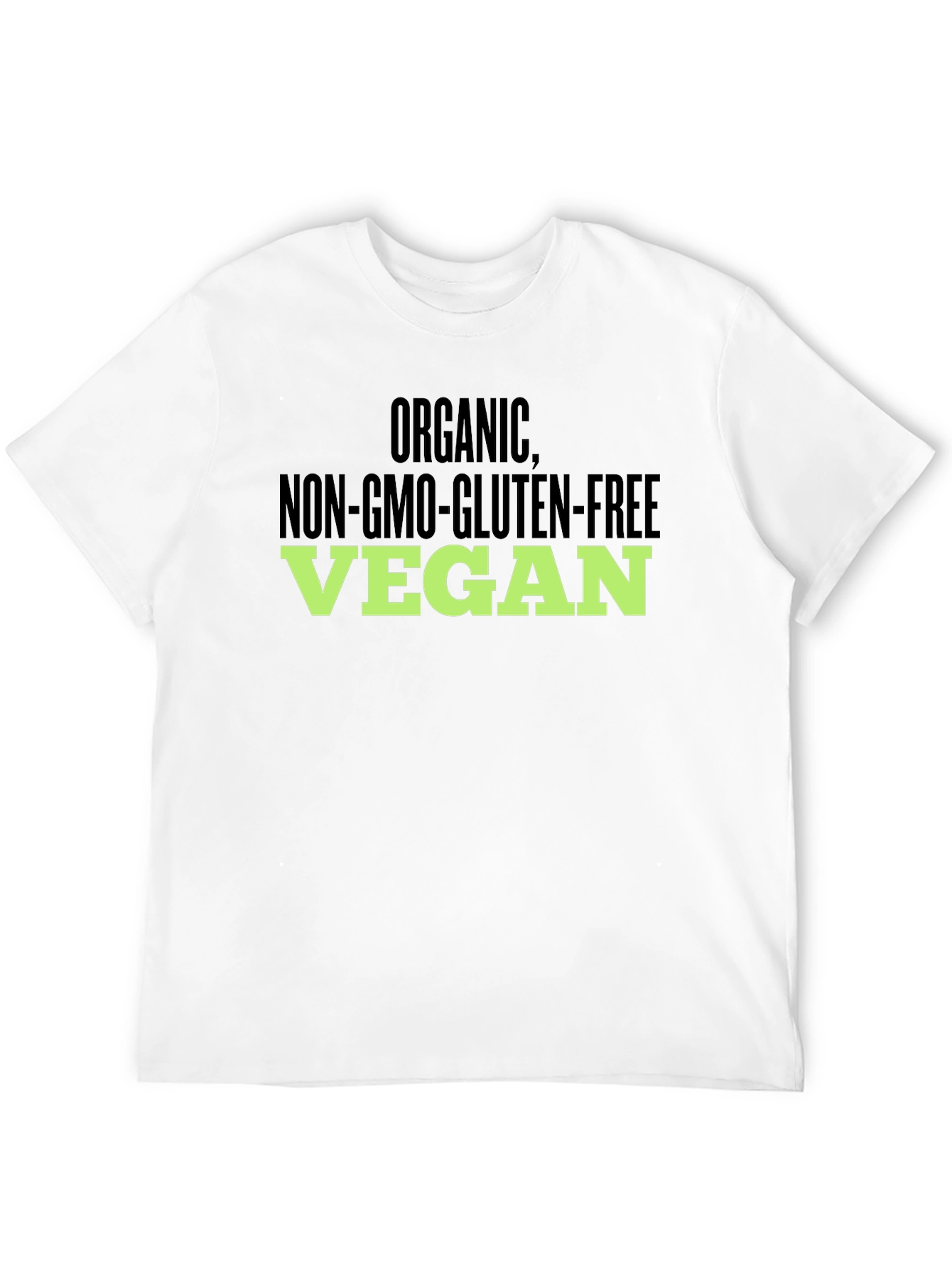 Organic Non-GMO Vegan Graphic T-Shirt