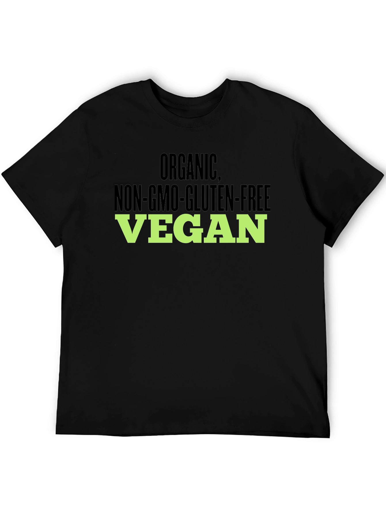 Organic Non-GMO Vegan Graphic T-Shirt