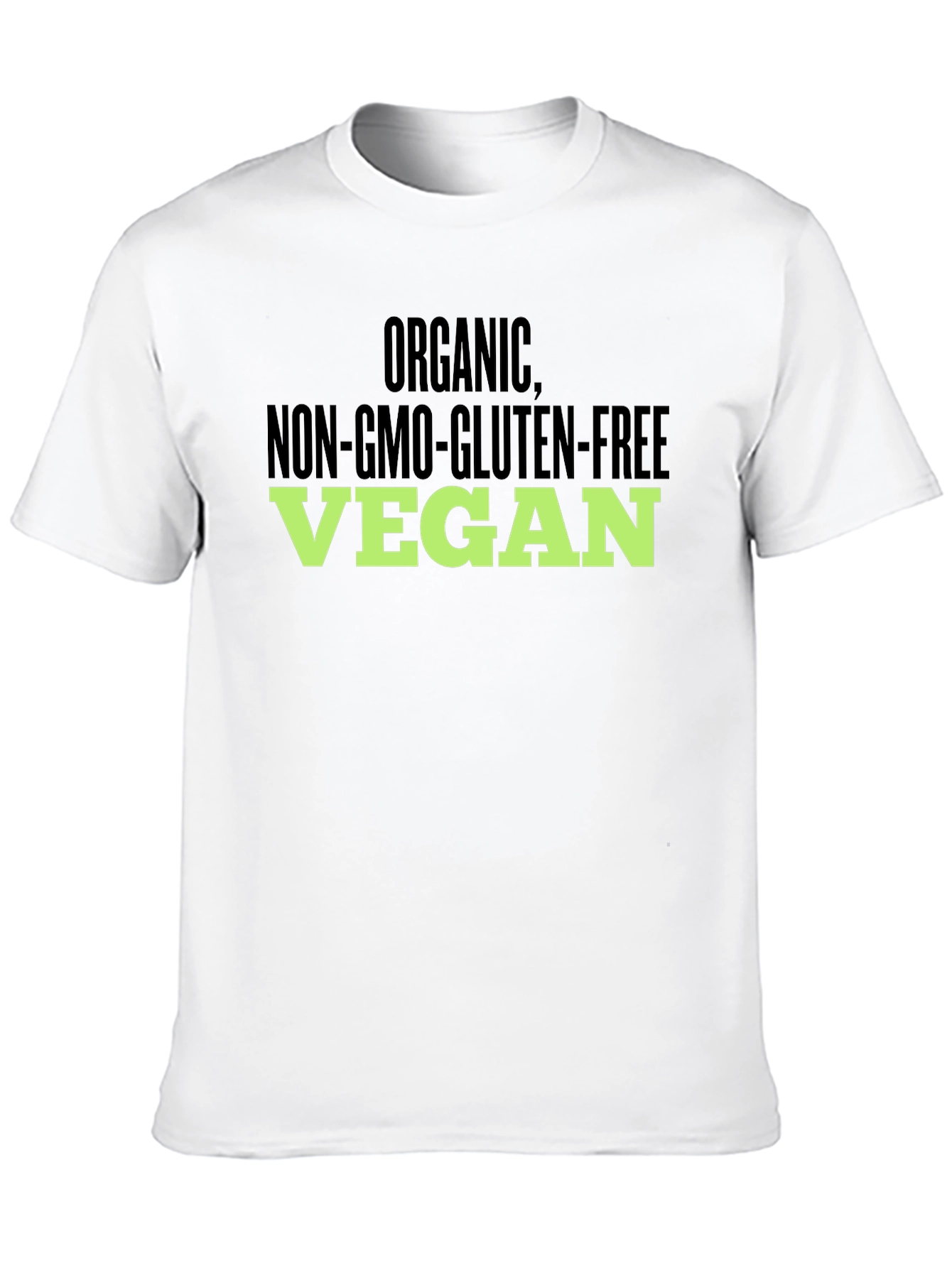 Organic Non-GMO Vegan Graphic T-Shirt