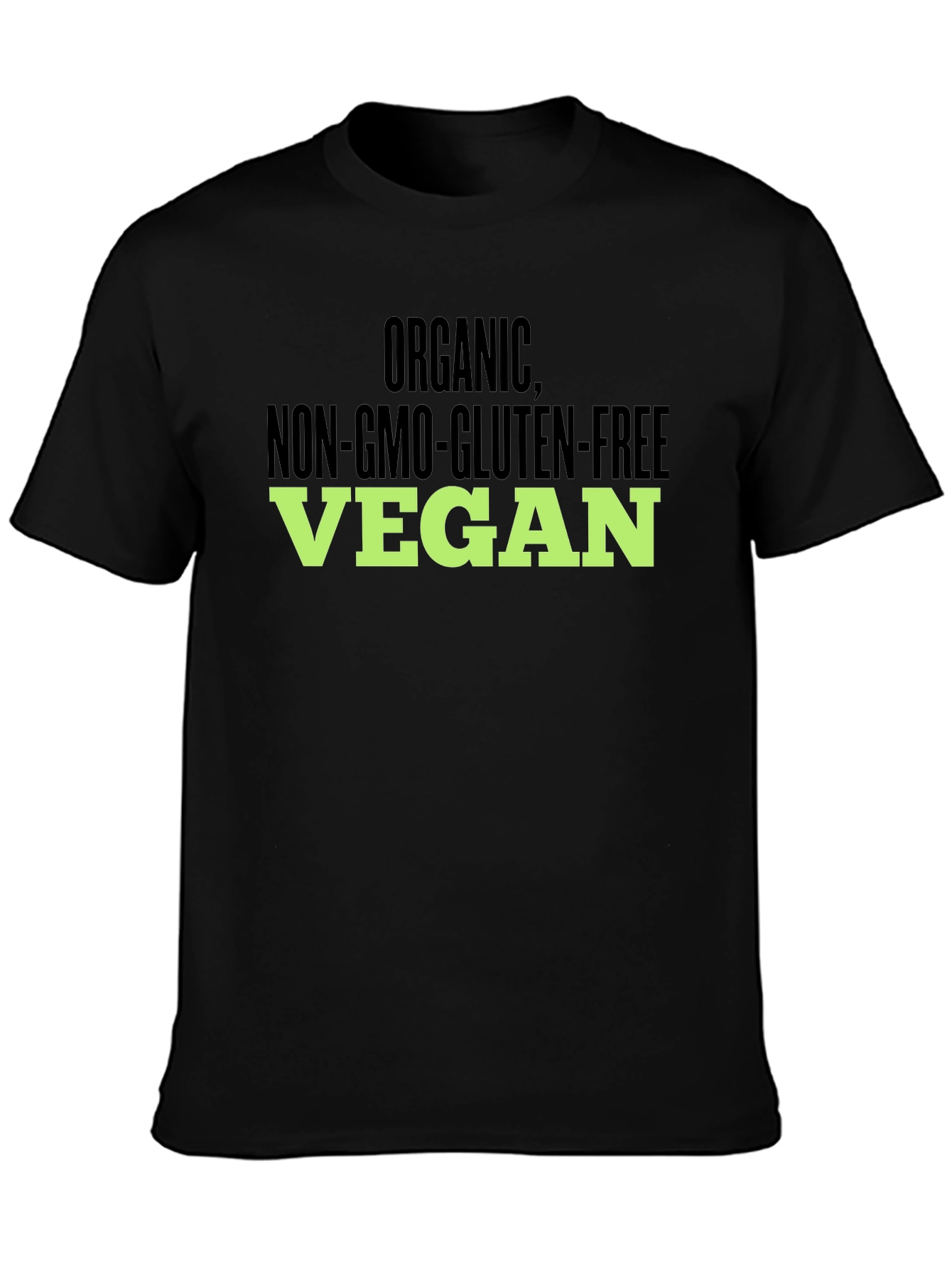 Organic Non-GMO Vegan Graphic T-Shirt