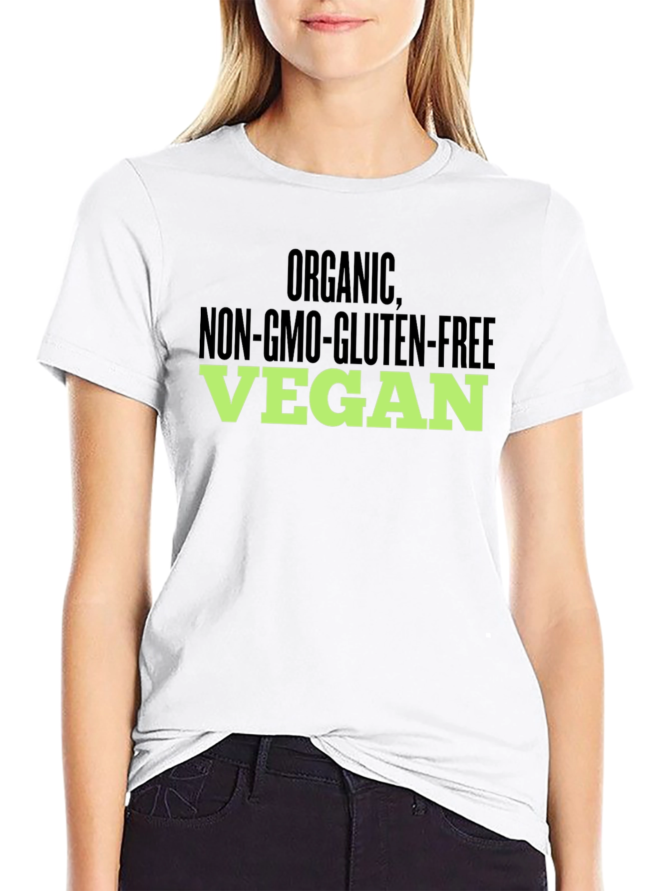 Organic Non-GMO Vegan Graphic T-Shirt